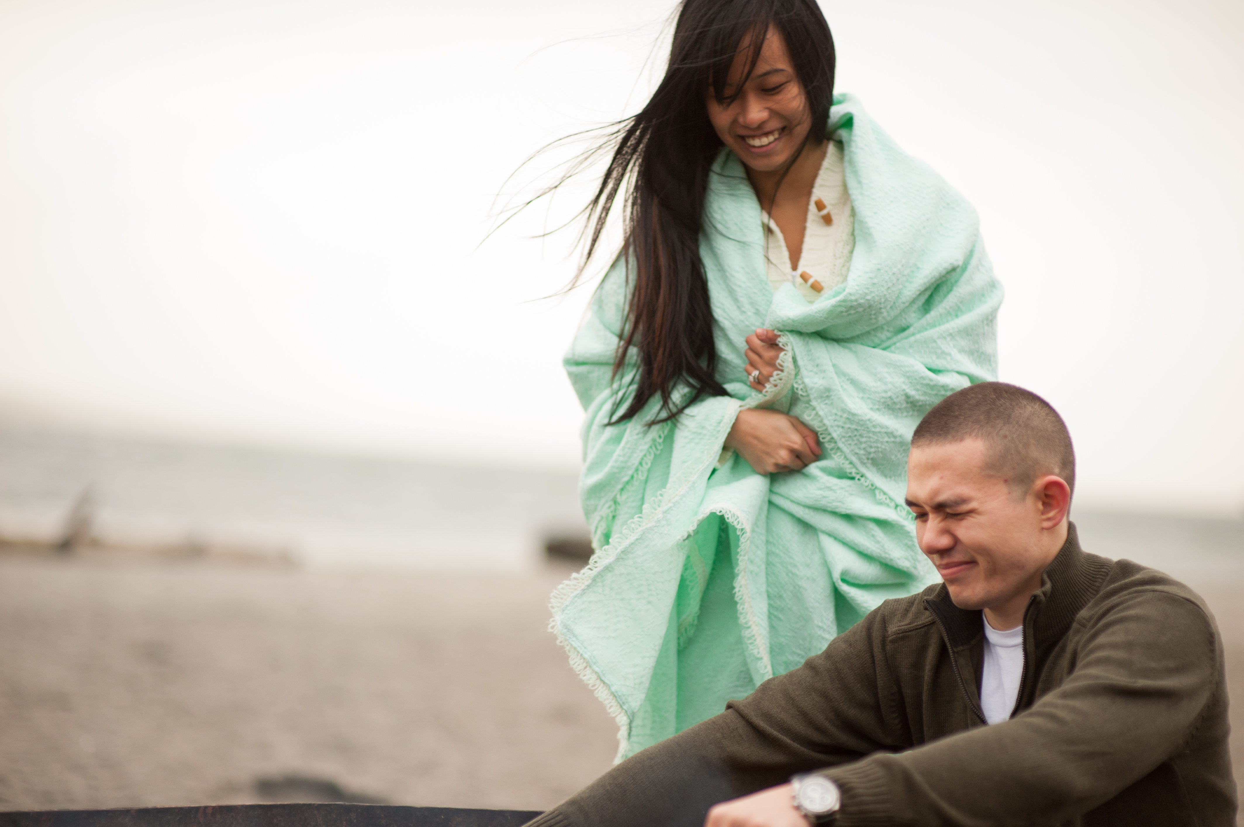 golden gardens engagement photos