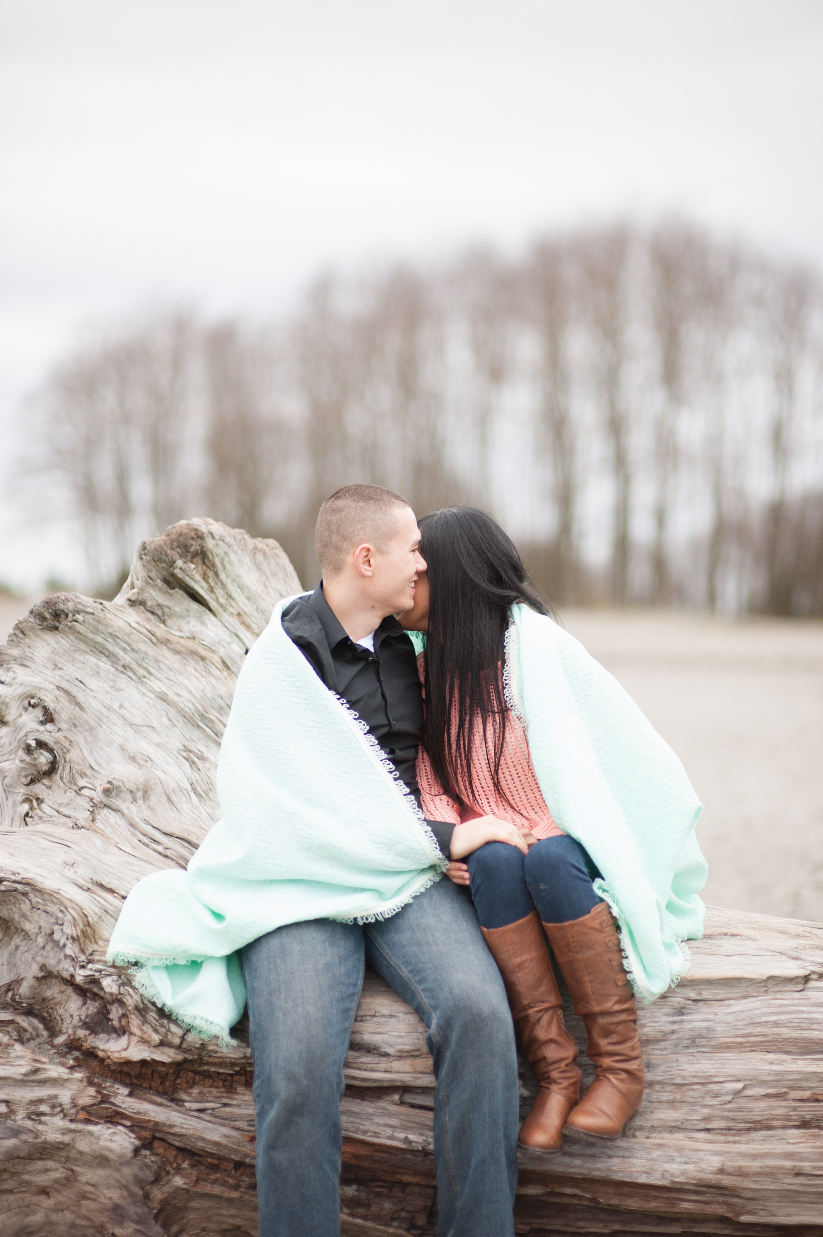 golden gardens engagement photos