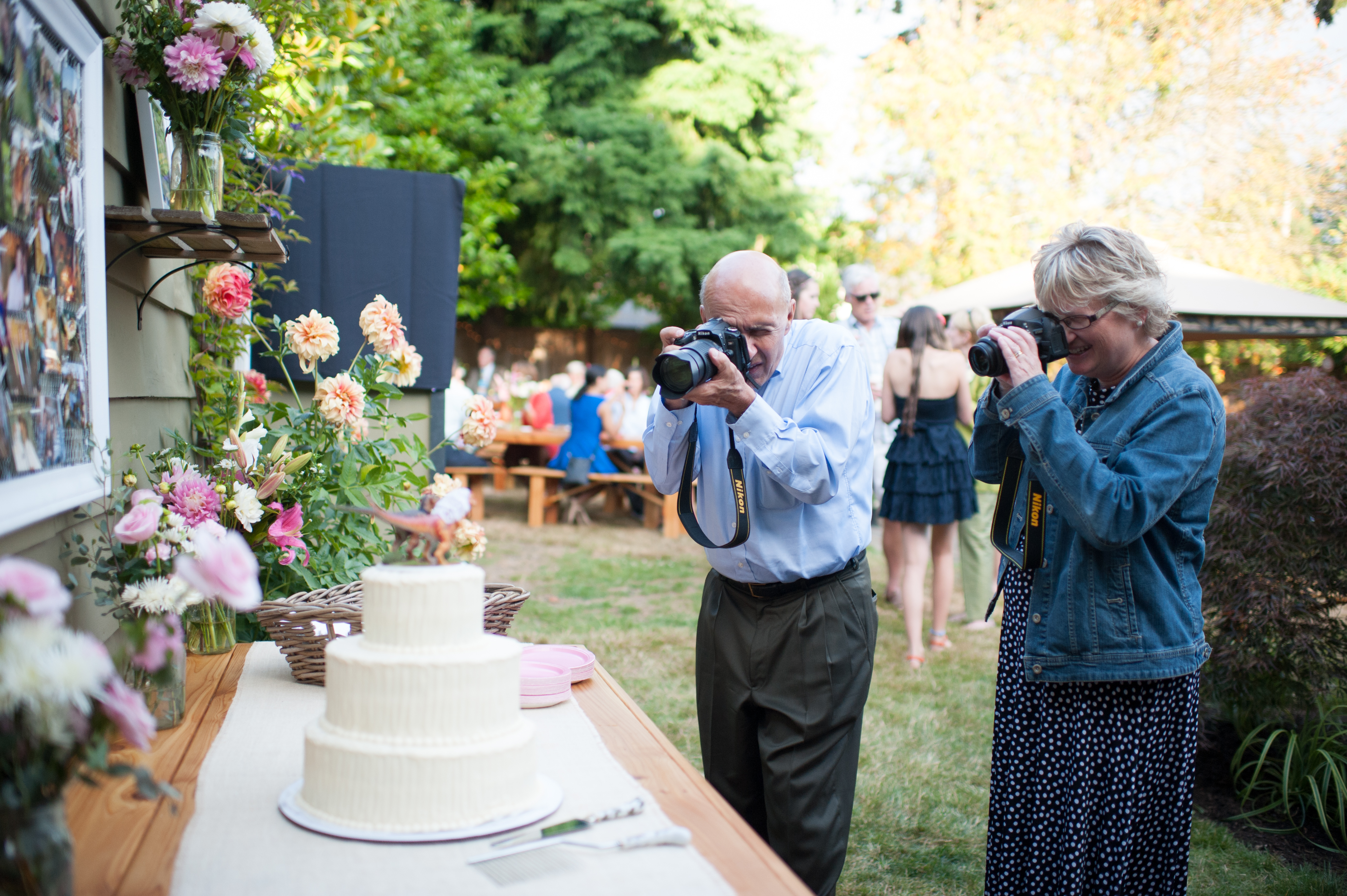 seattle backyard wedding