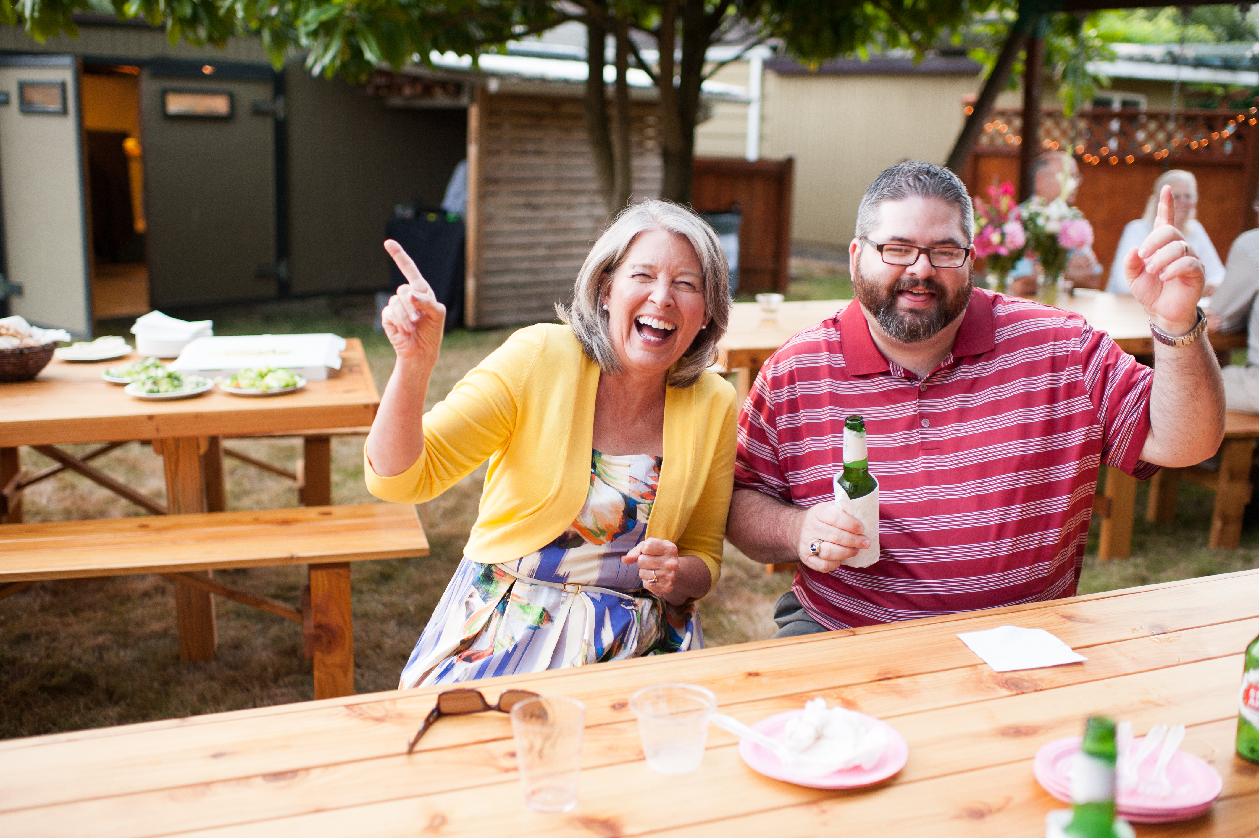 seattle backyard wedding