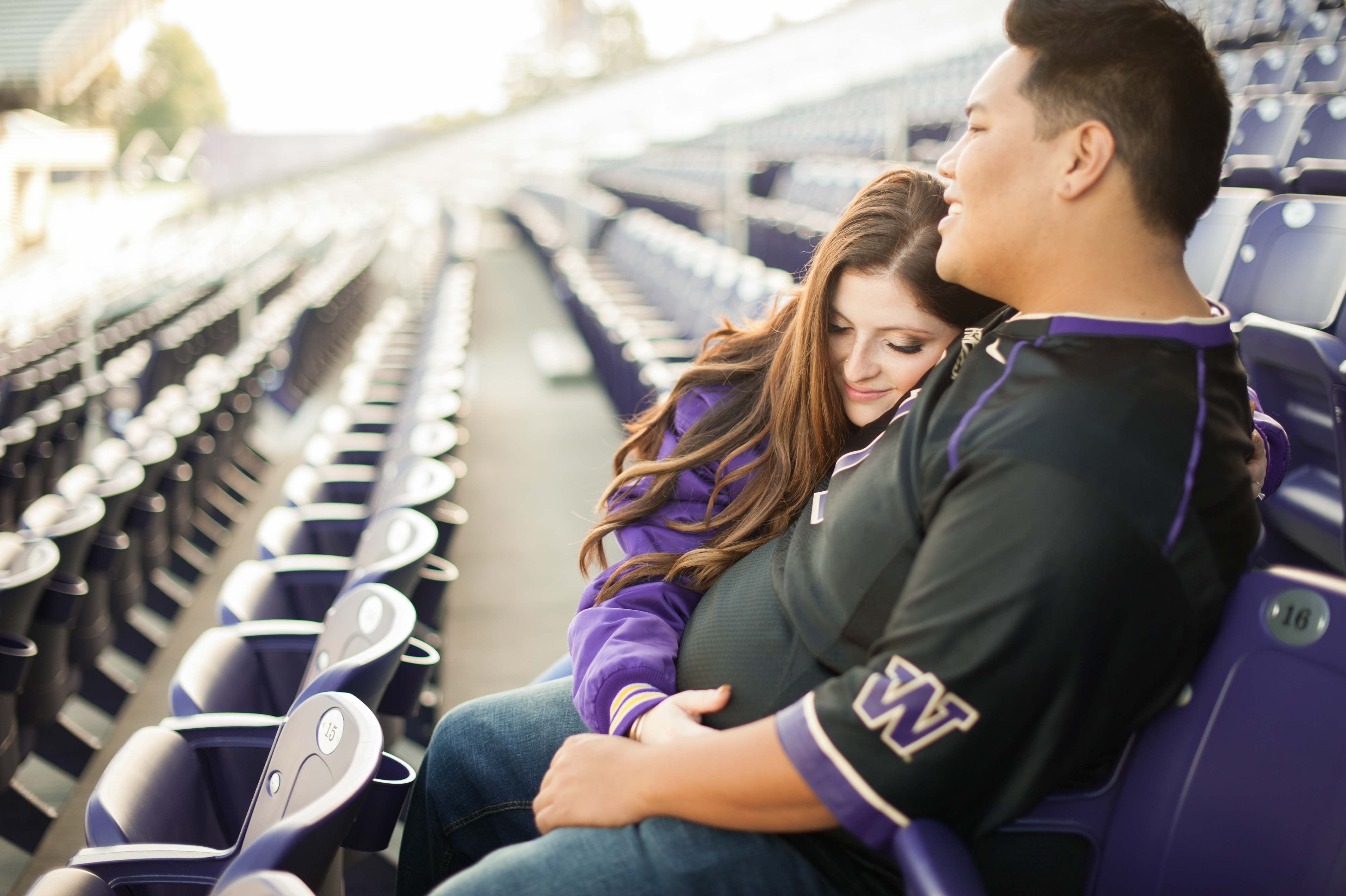 uw husky stadium engagement