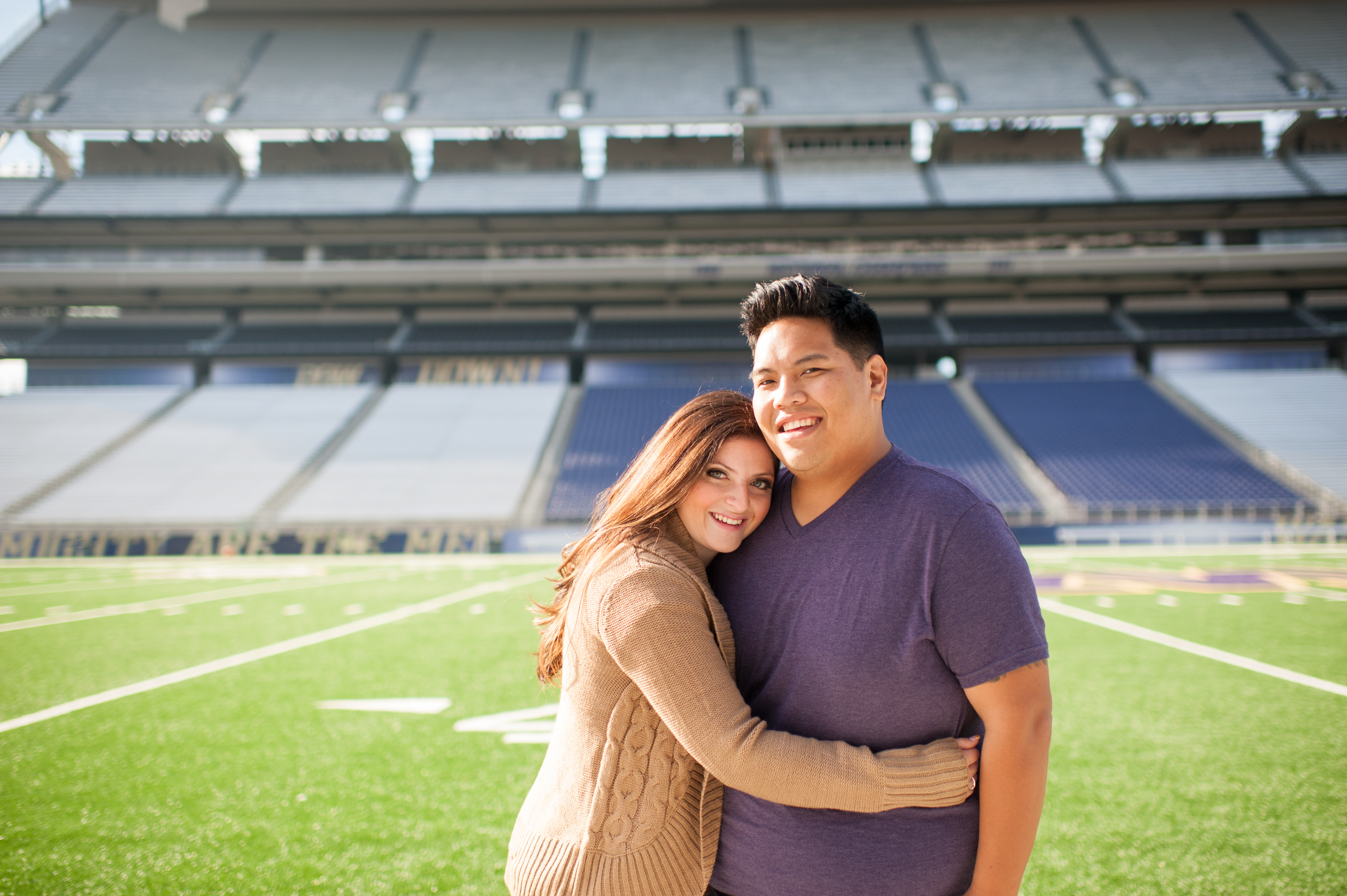 uw husky stadium engagement