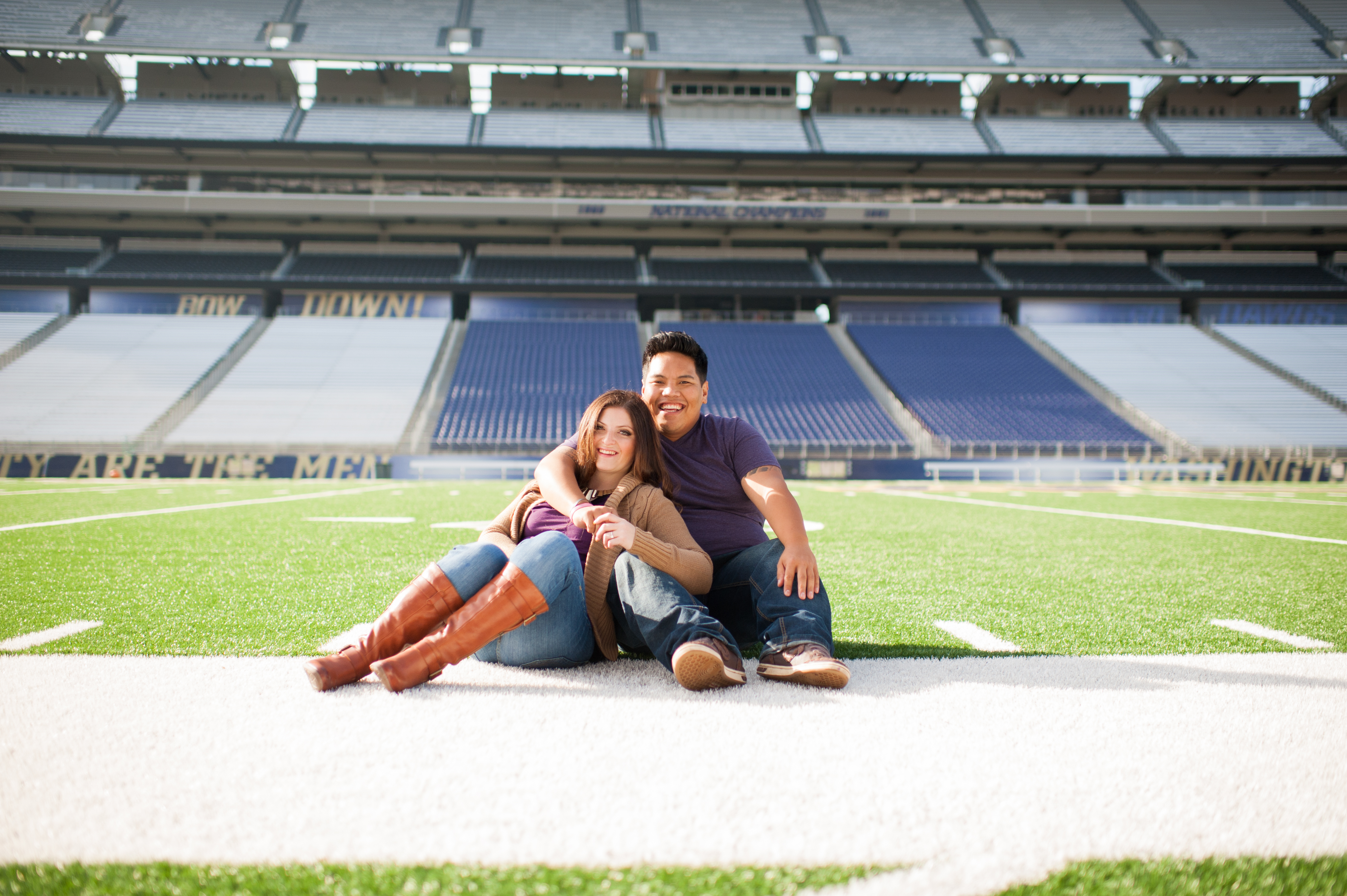 uw husky stadium engagement