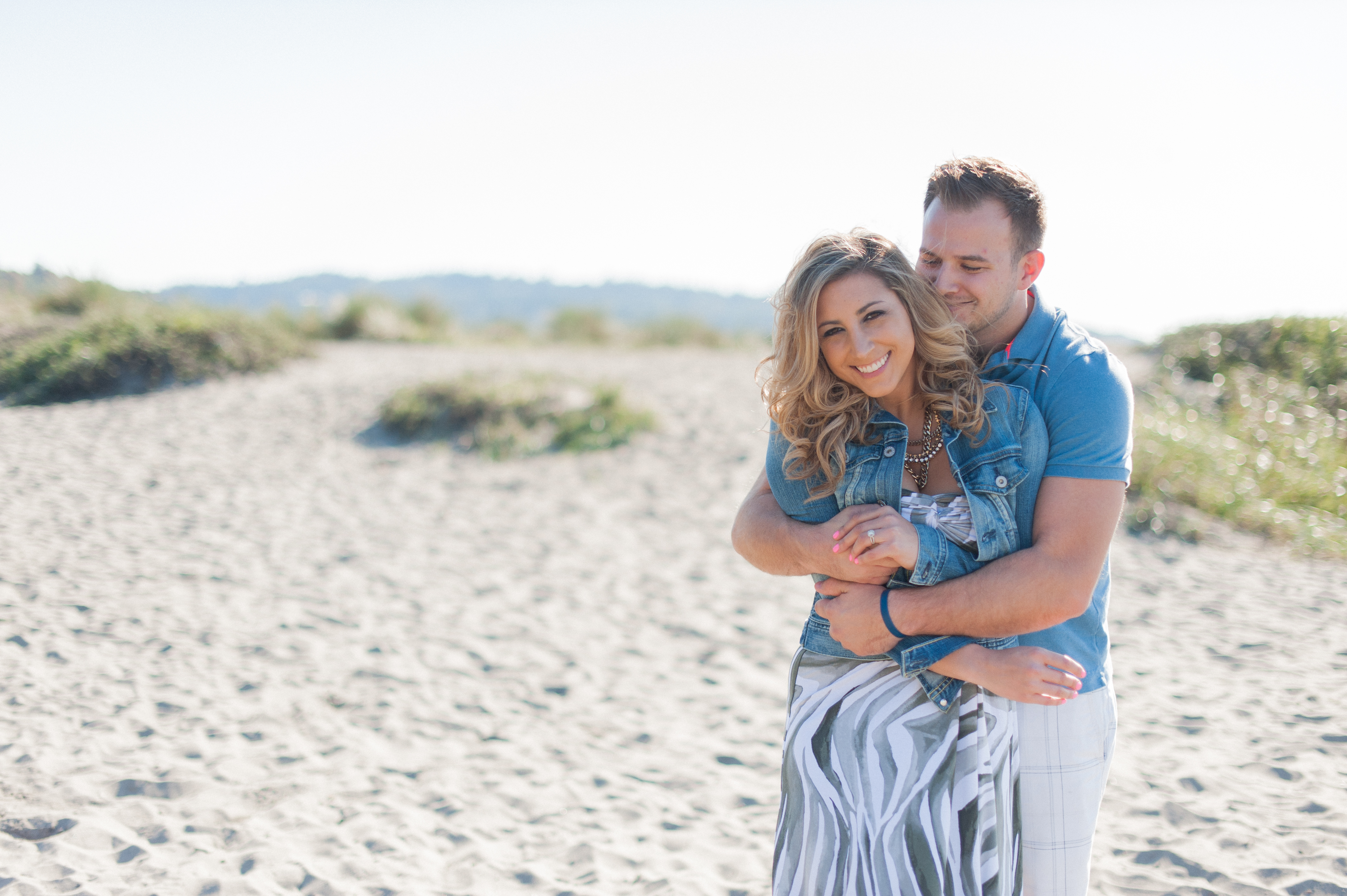 seattle beach engagement