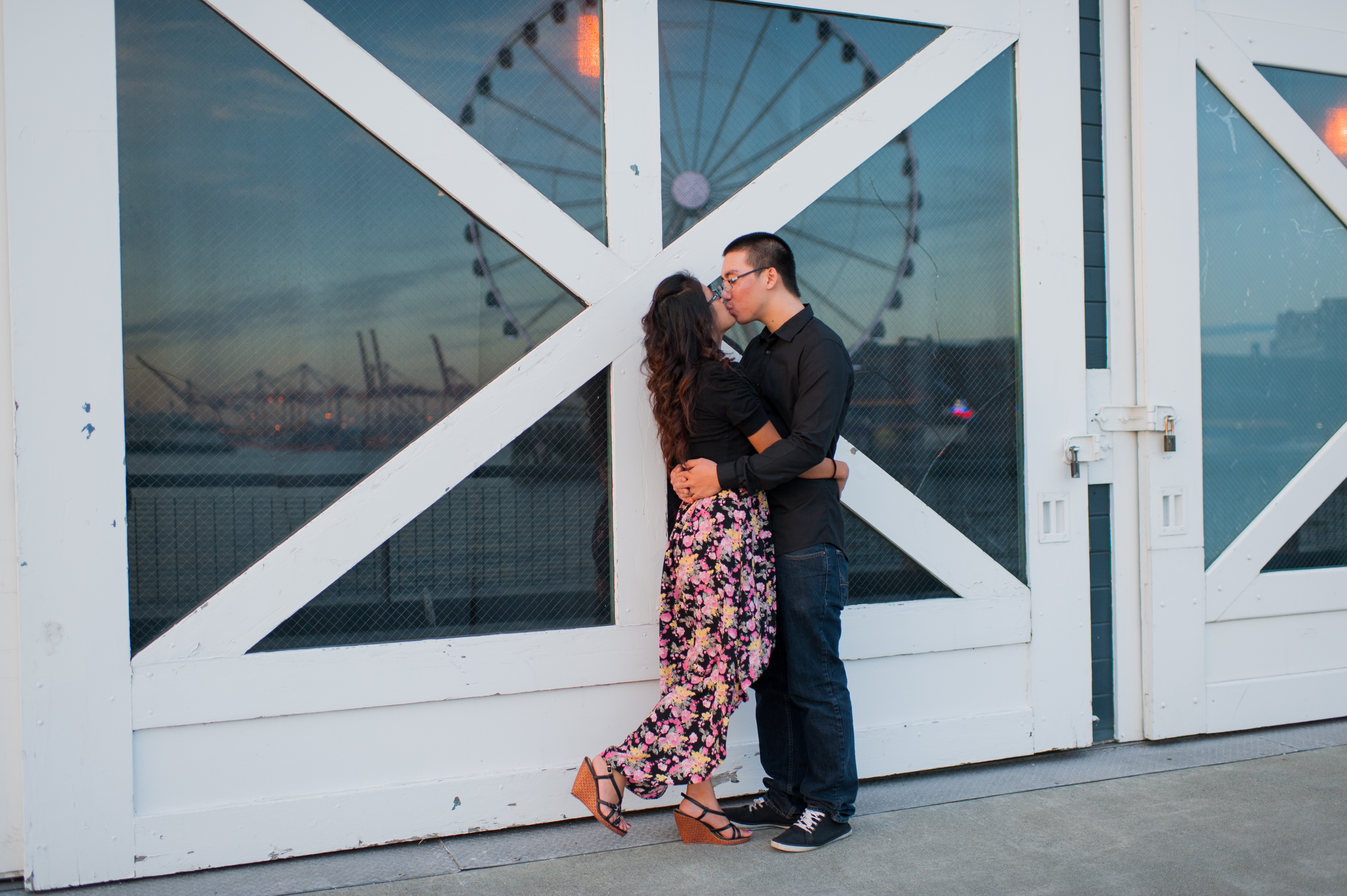 seattle ferris wheel engagement