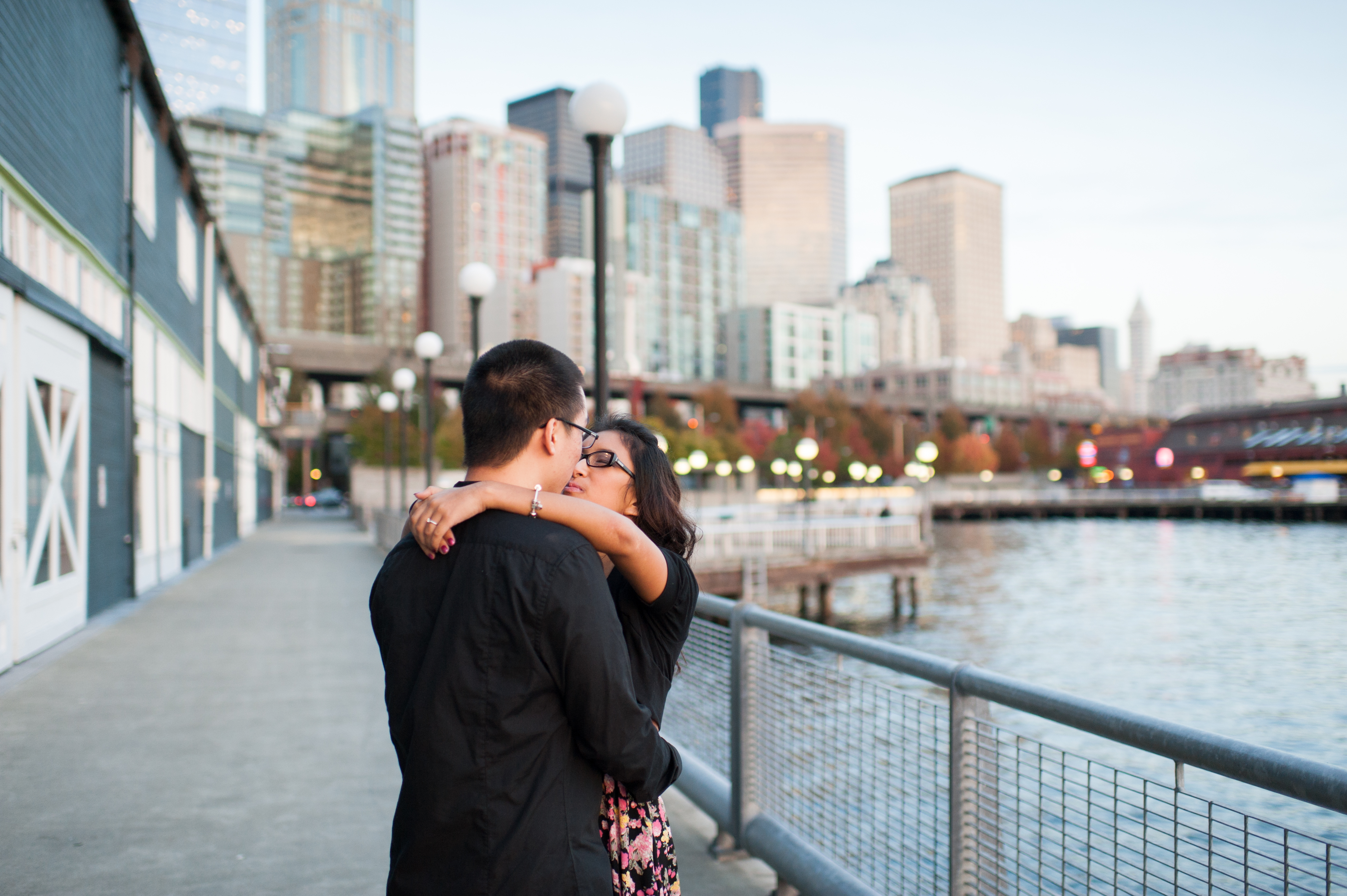 seattle ferris wheel engagement