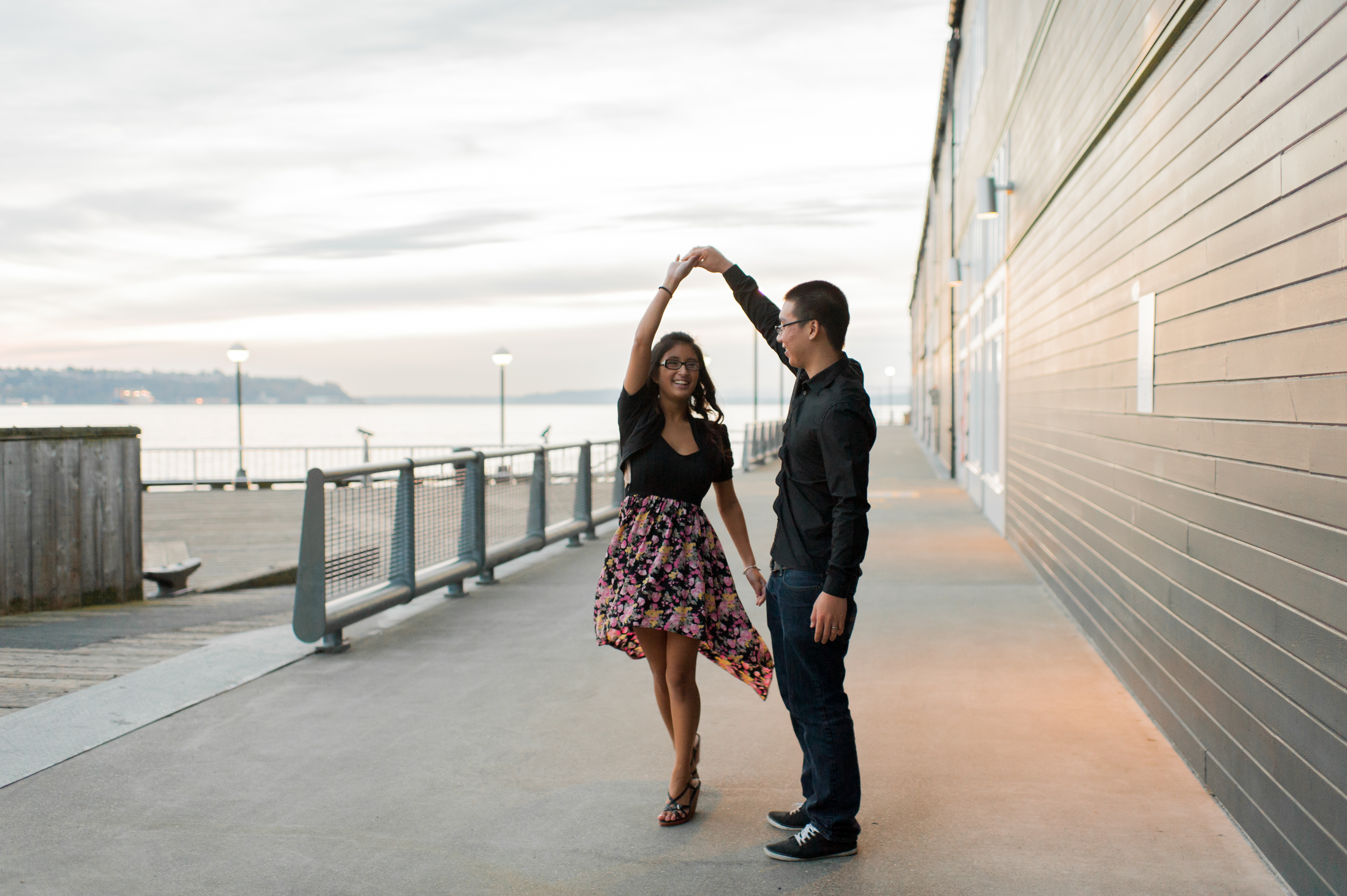 seattle ferris wheel engagement