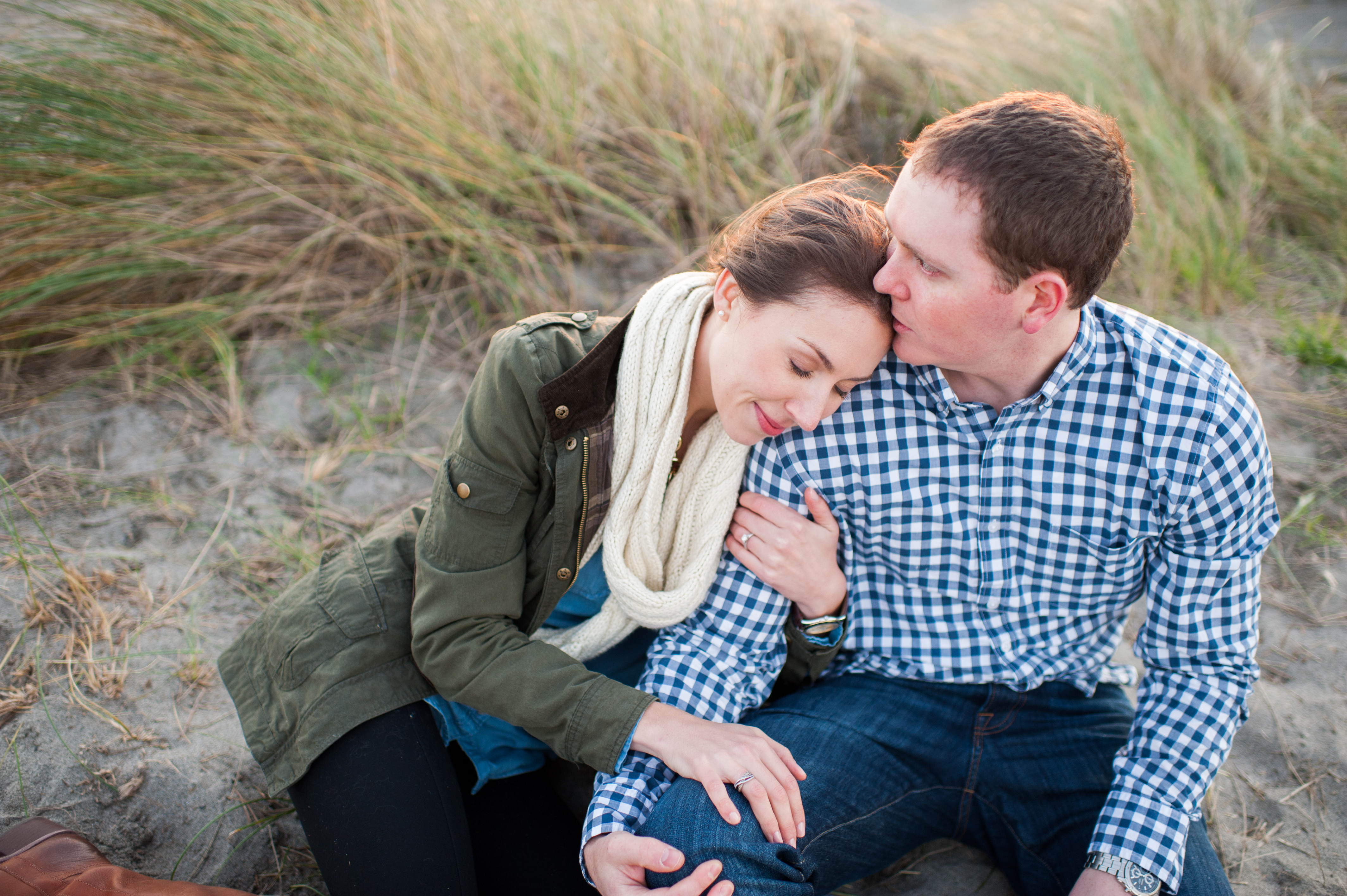 golden gardens engagement photography