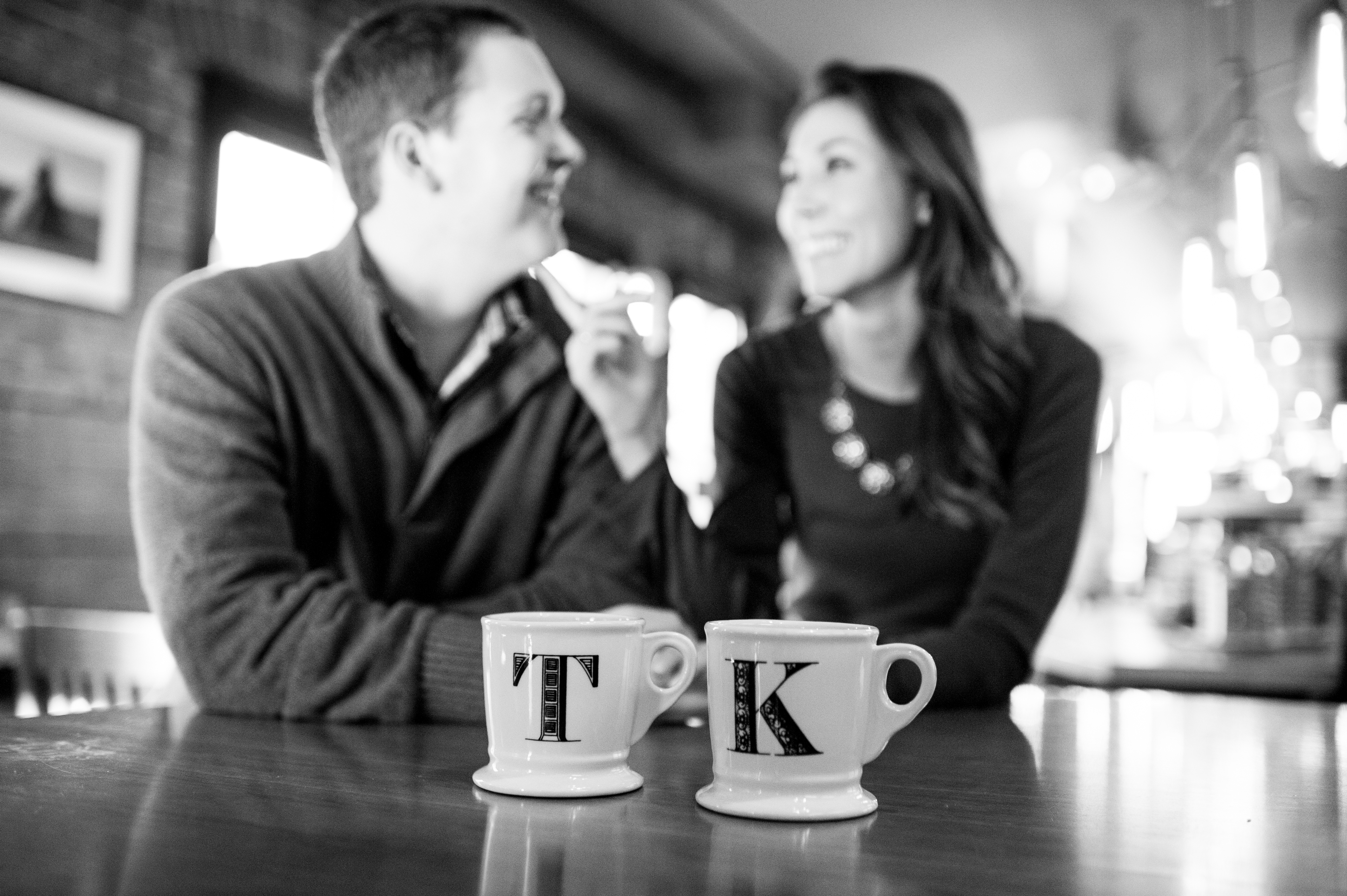 seattle coffee shop engagement