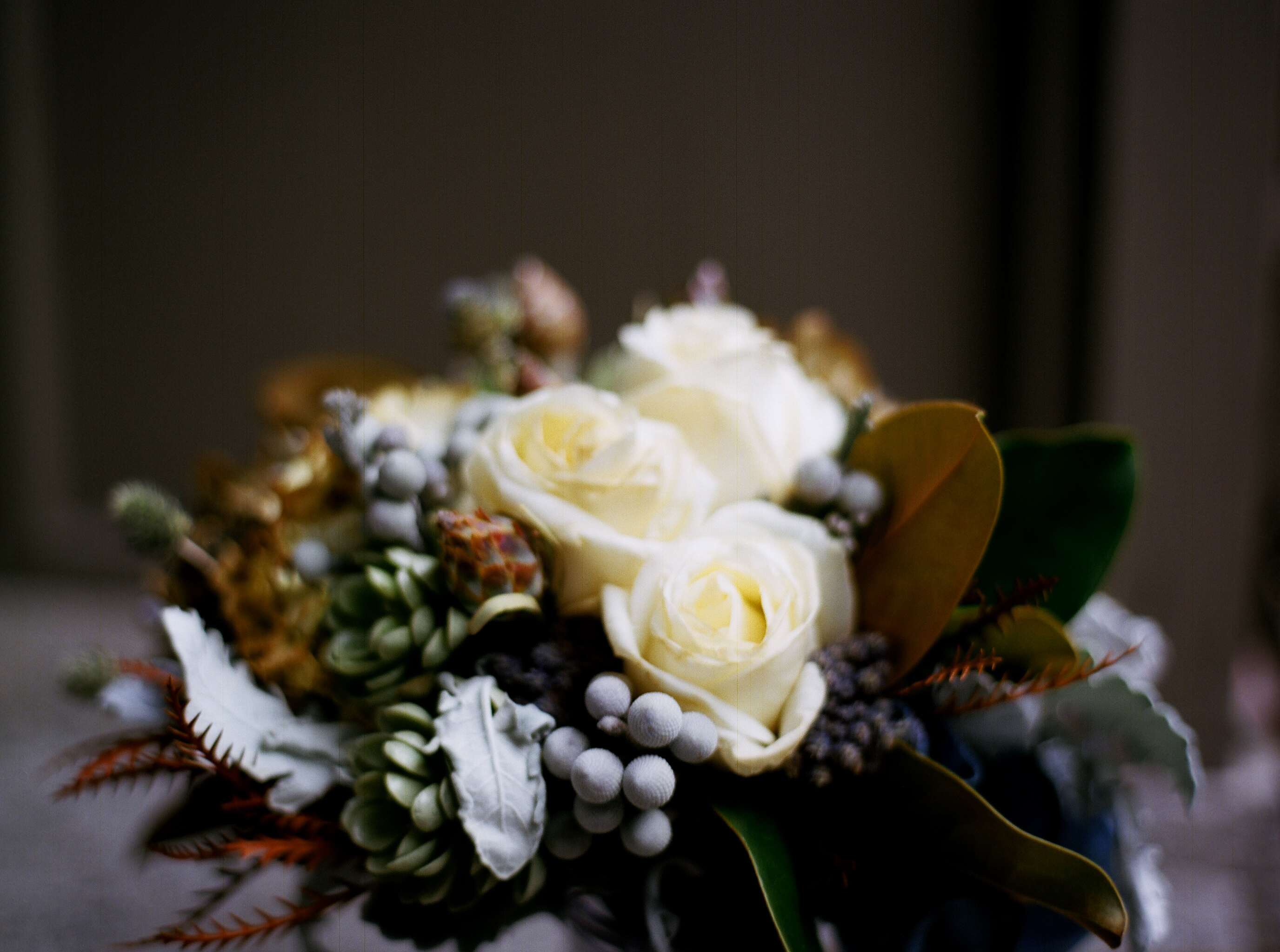 winter wedding flowers