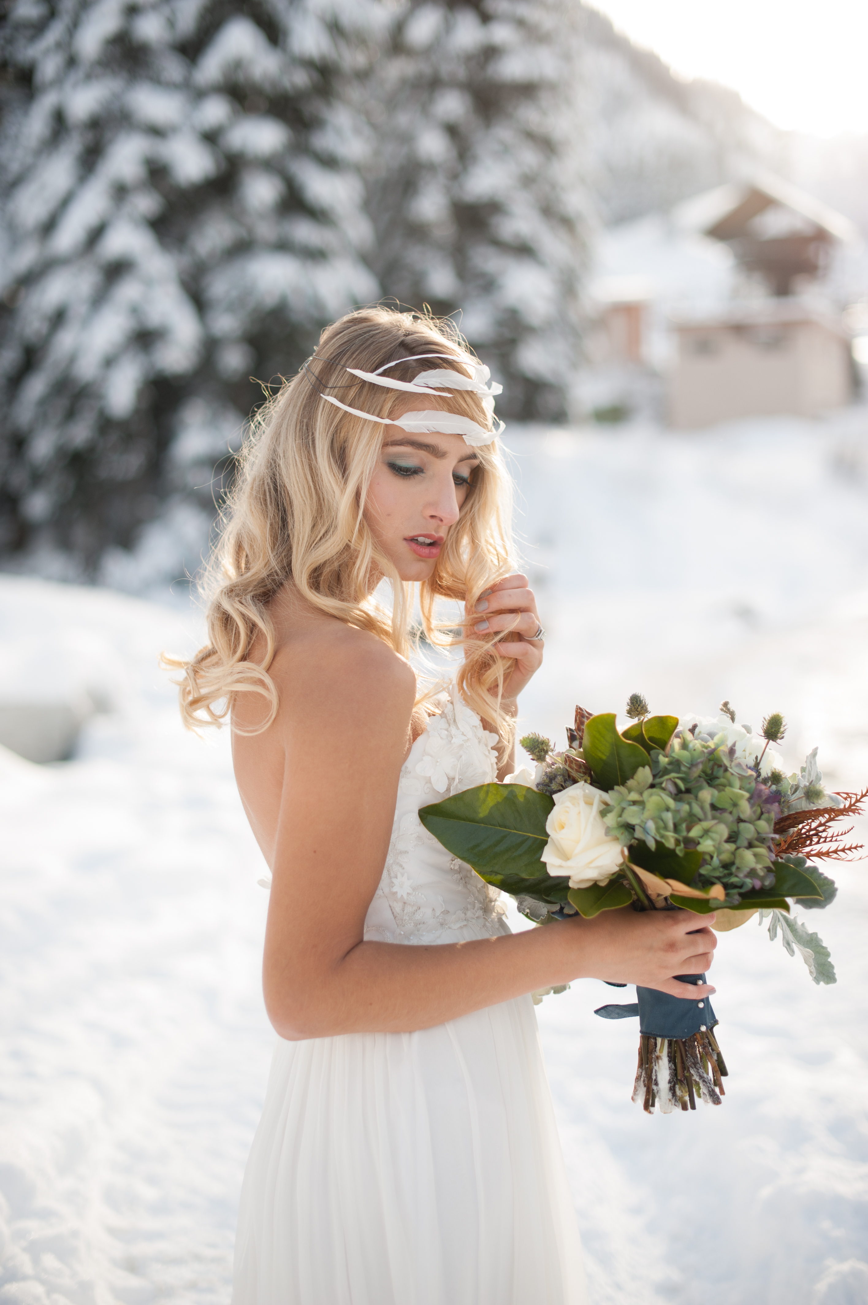 winter bride