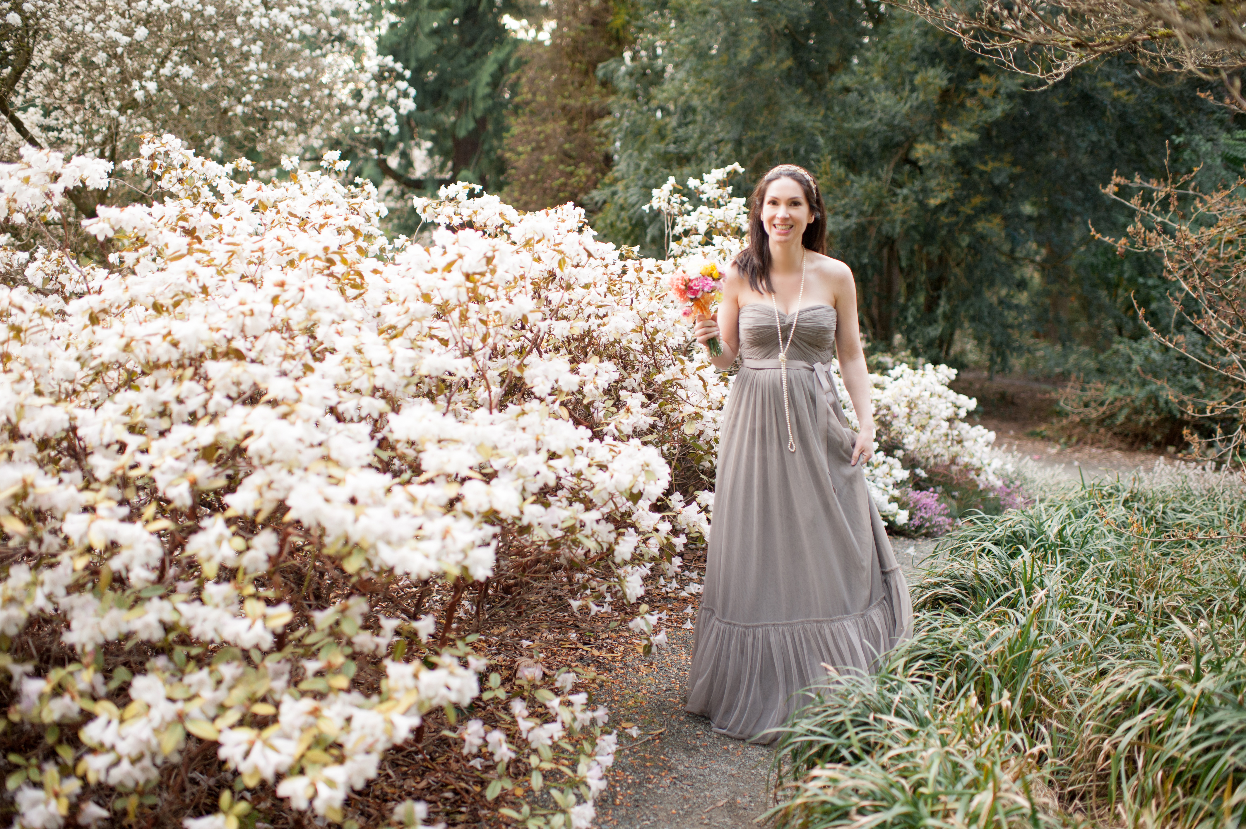 spring wa arboretum cherry blossom portraits