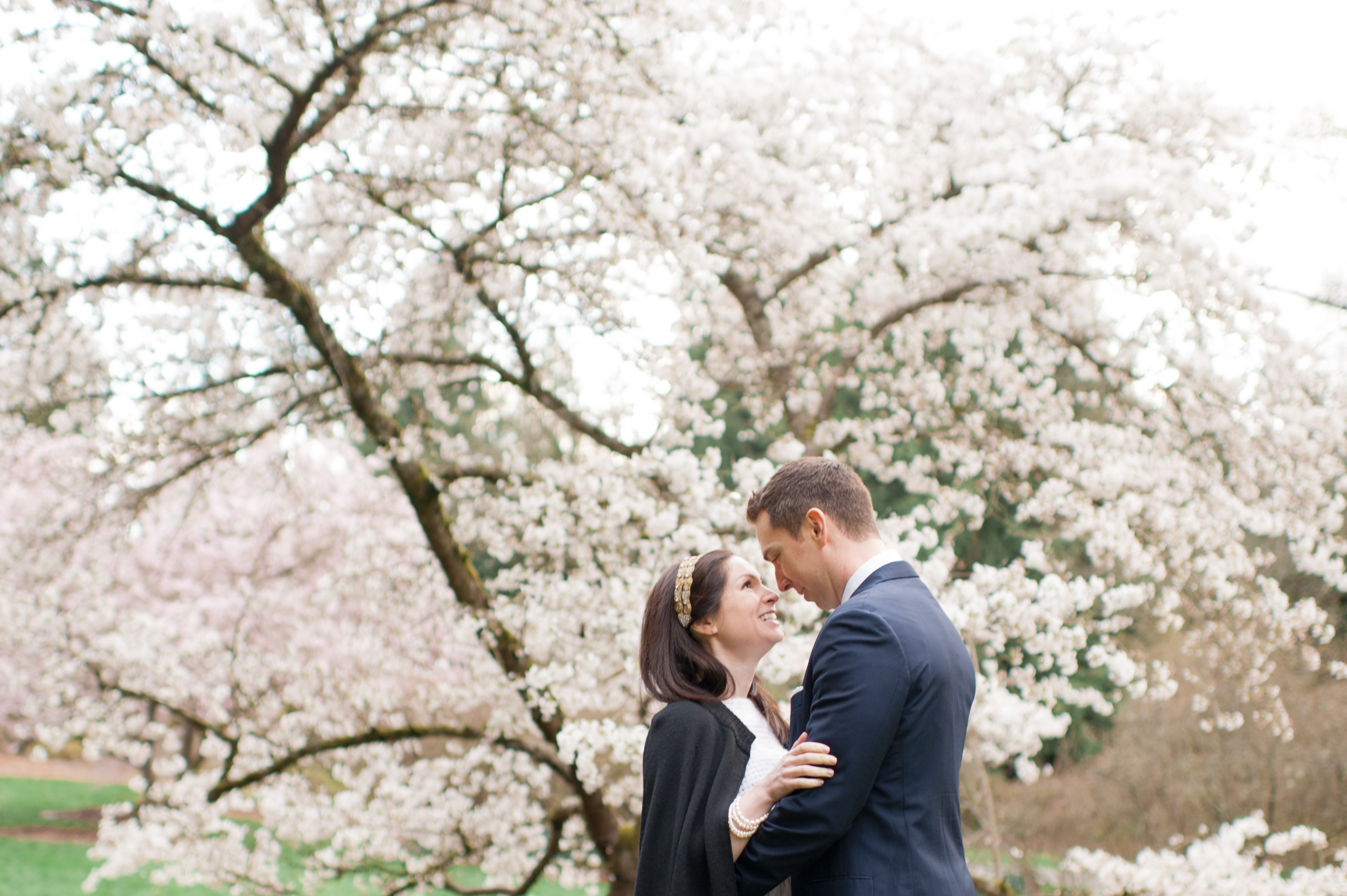 spring wa arboretum cherry blossom portraits