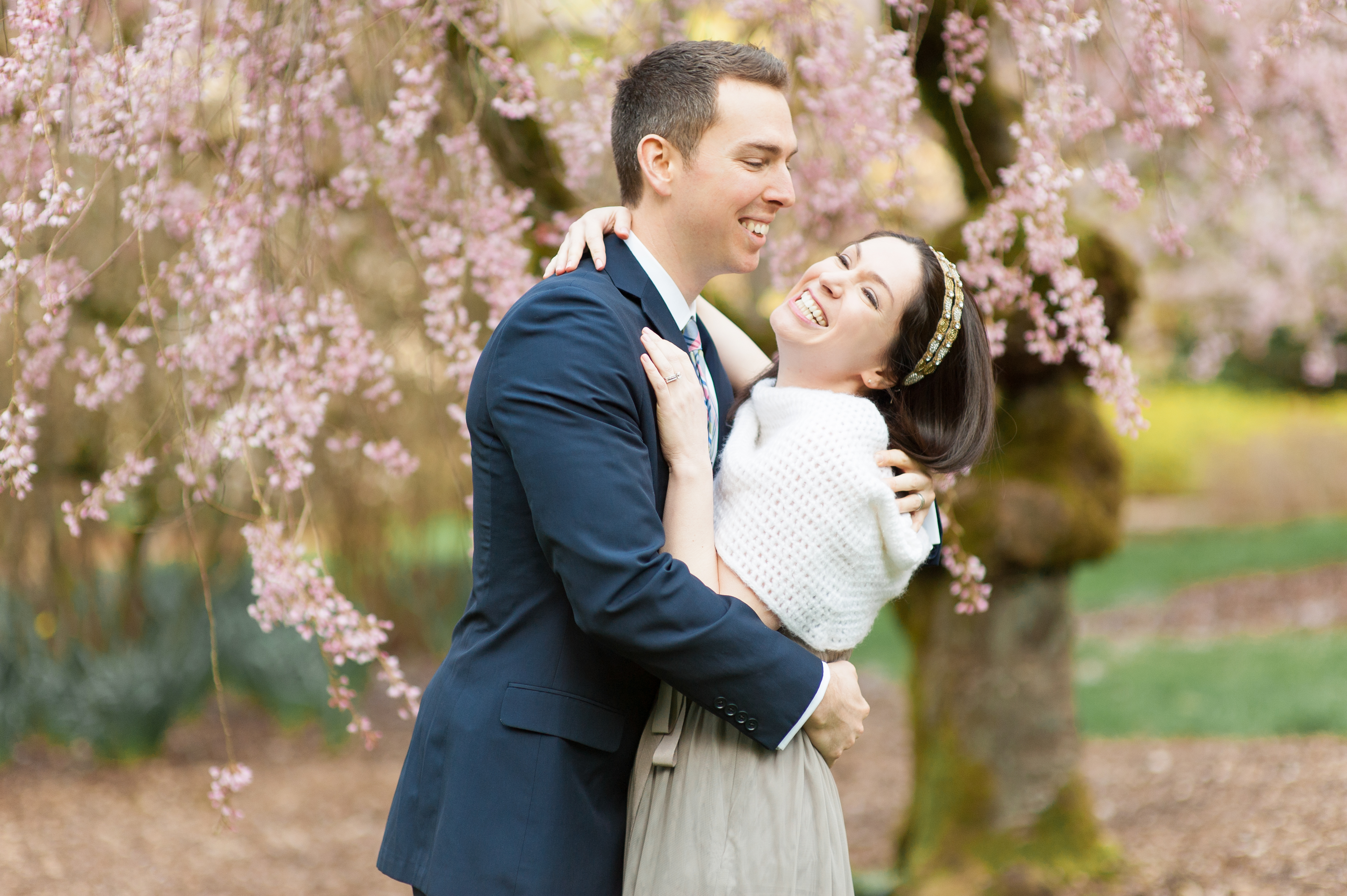 cherry blossom wa arboretum portraits