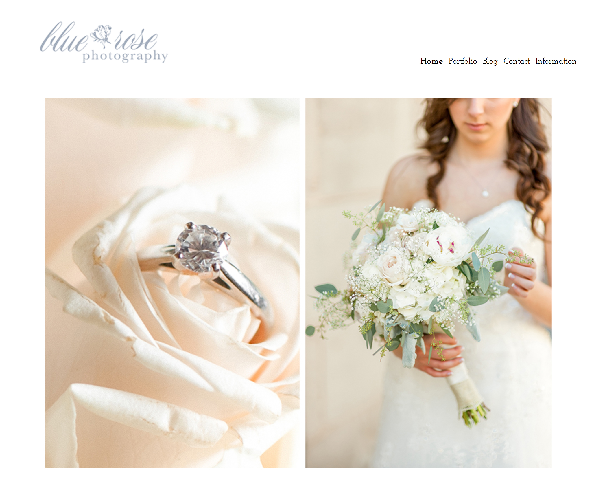 Wedding Photography portfolio website seattle