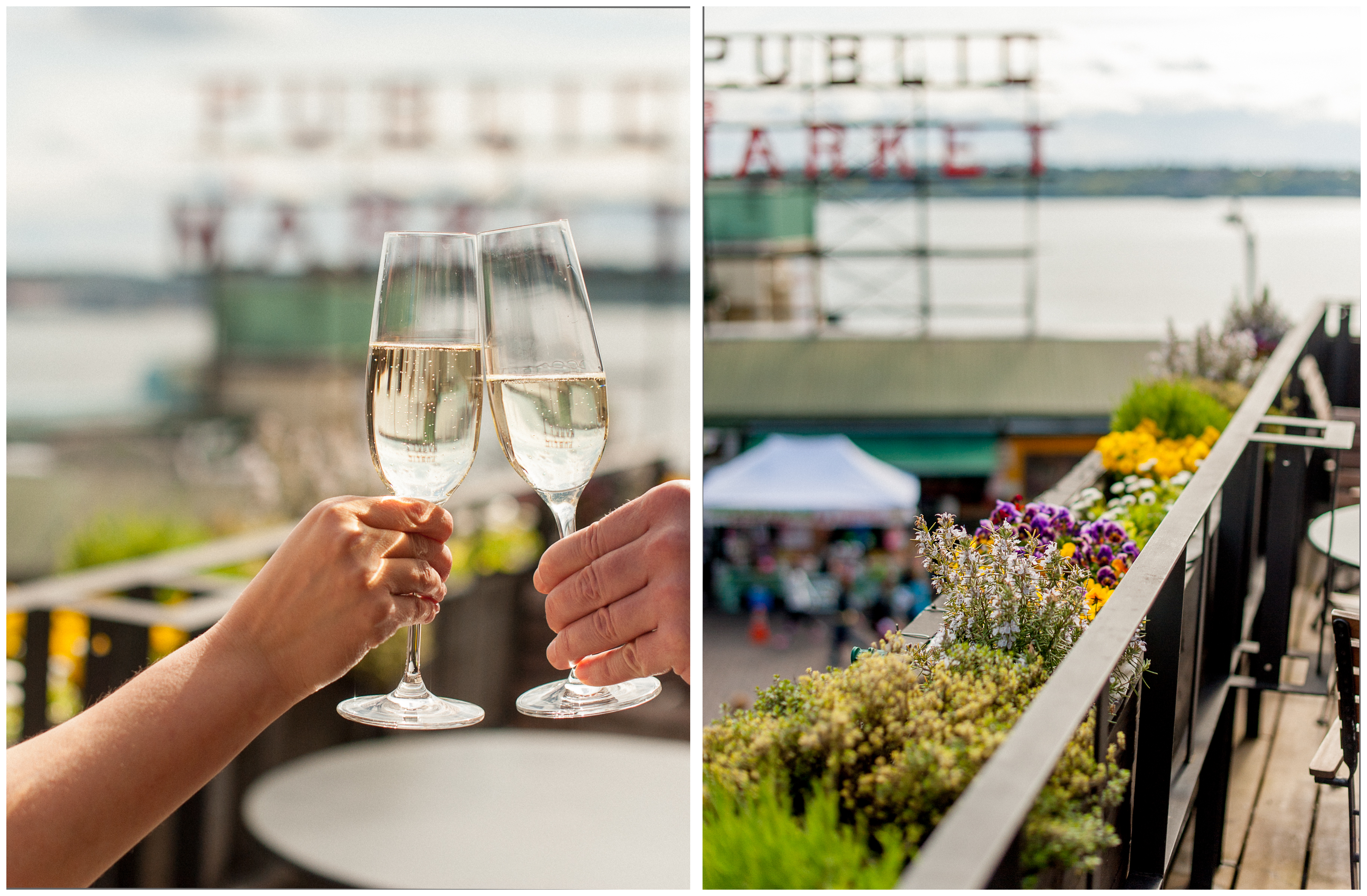 pike place market wedding photography