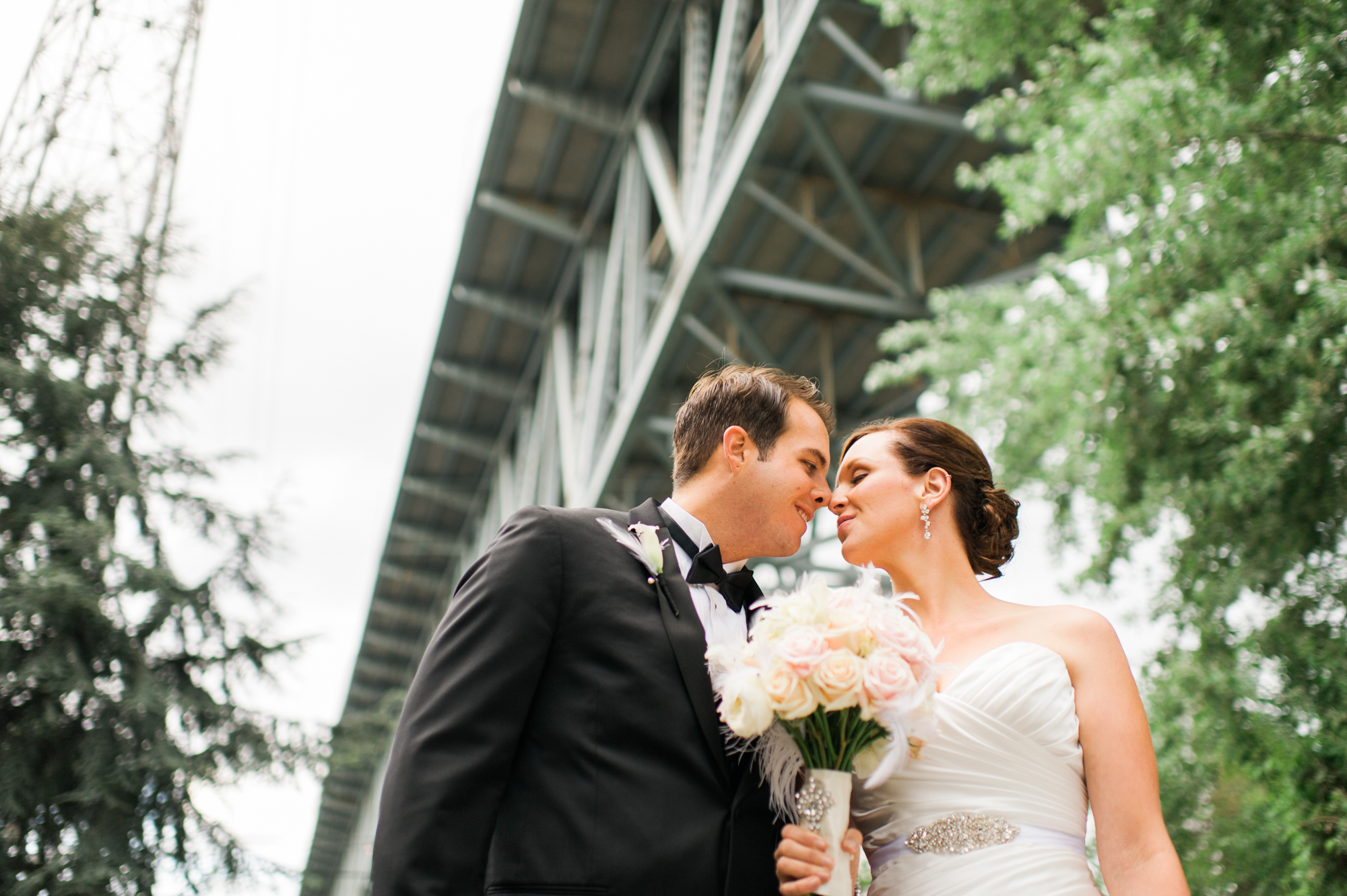 Lake union cafe wedding