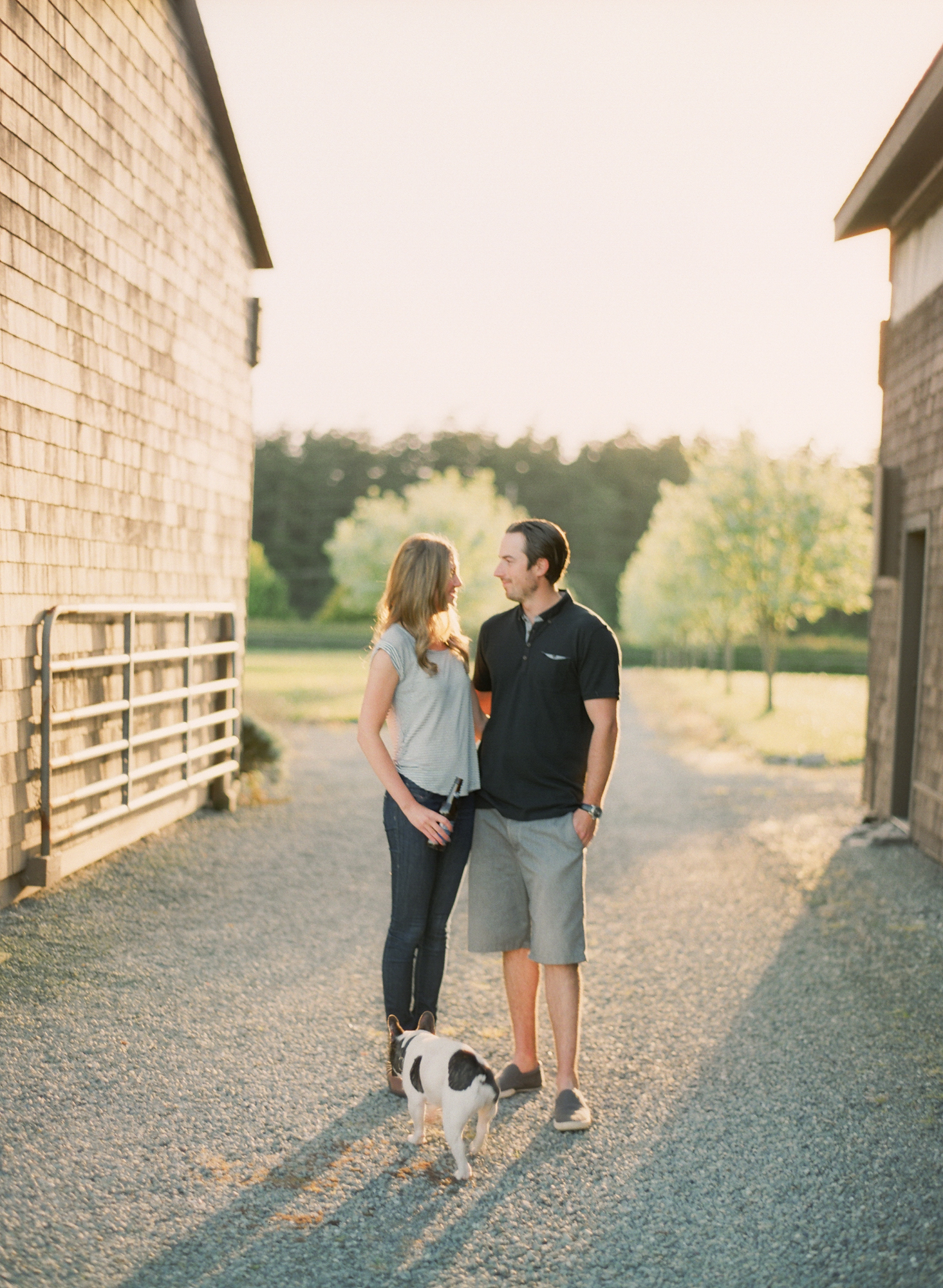 seattle engagement pictures film contax 645 fuji 400h