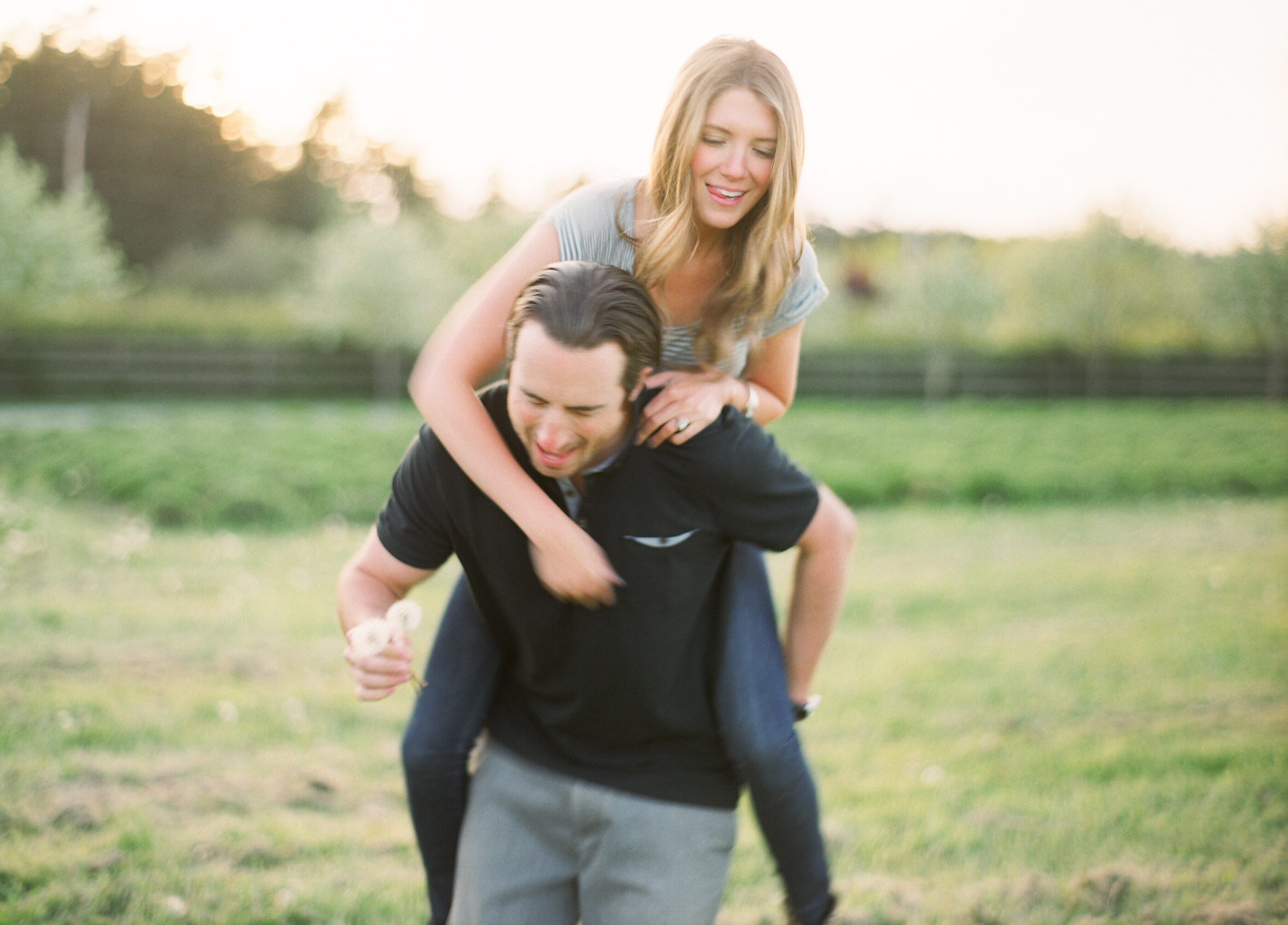 coupeville engagement pictures film french bulldog