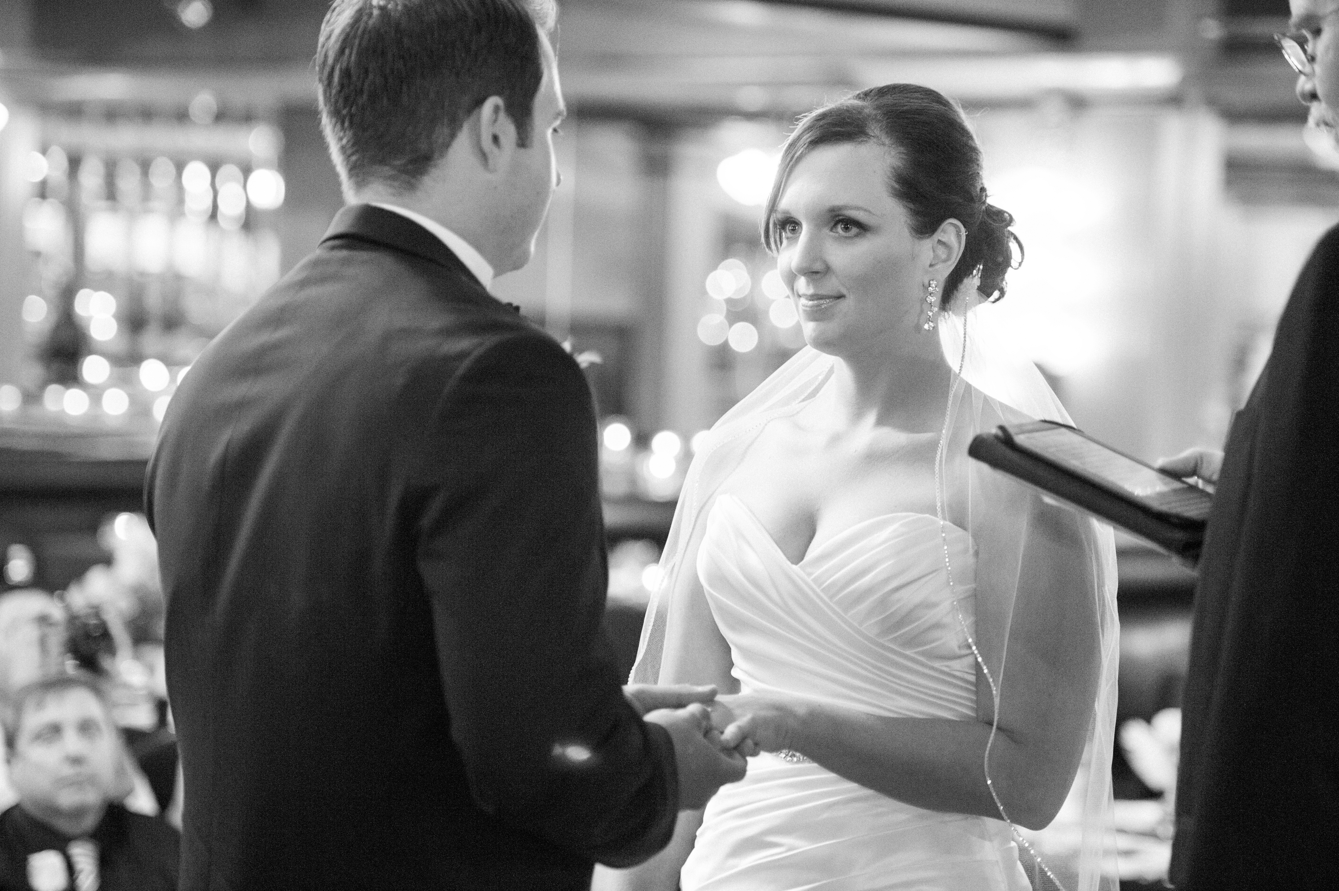 Lake union cafe wedding