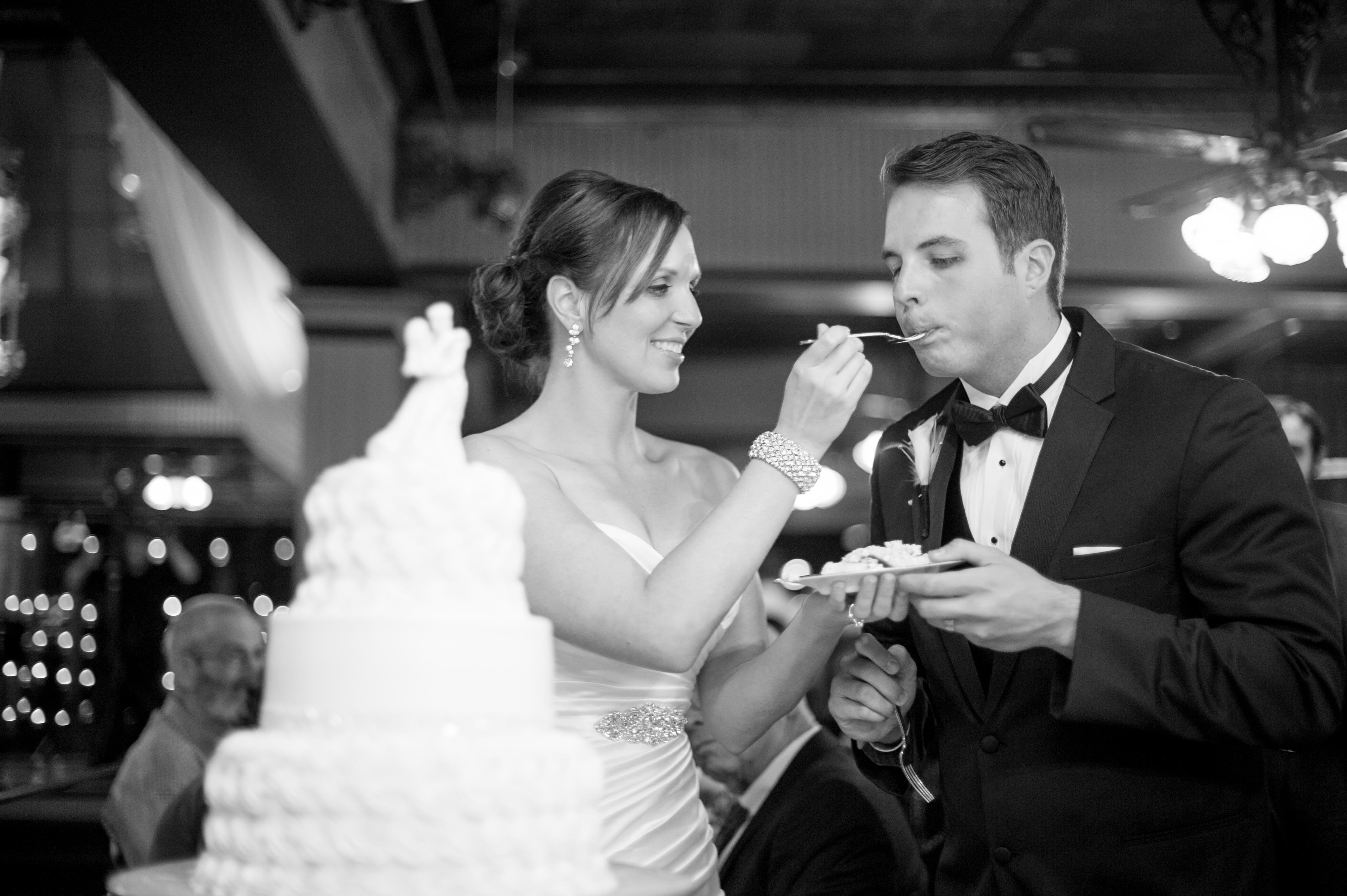 Lake union cafe wedding