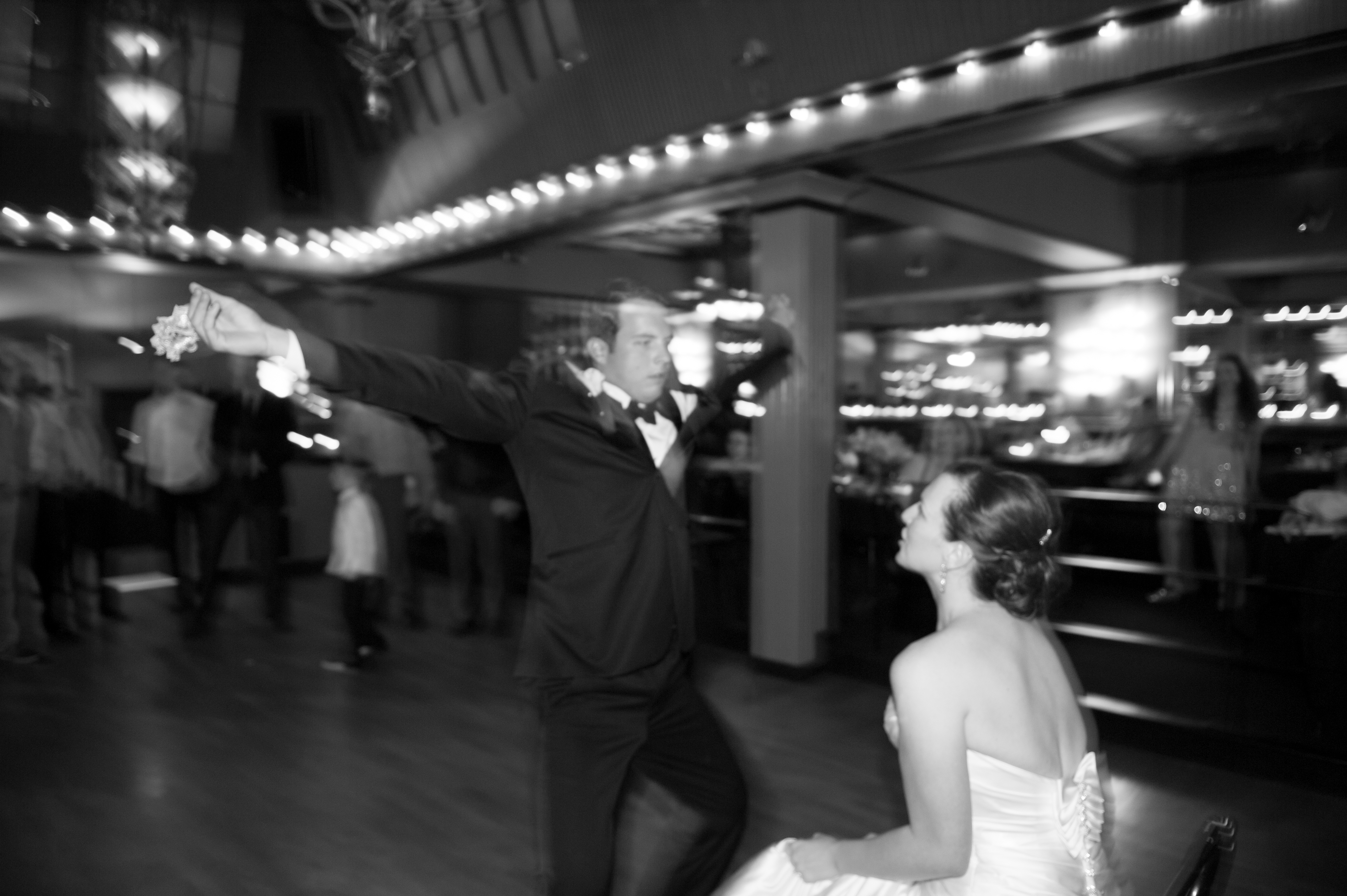 Lake union cafe wedding