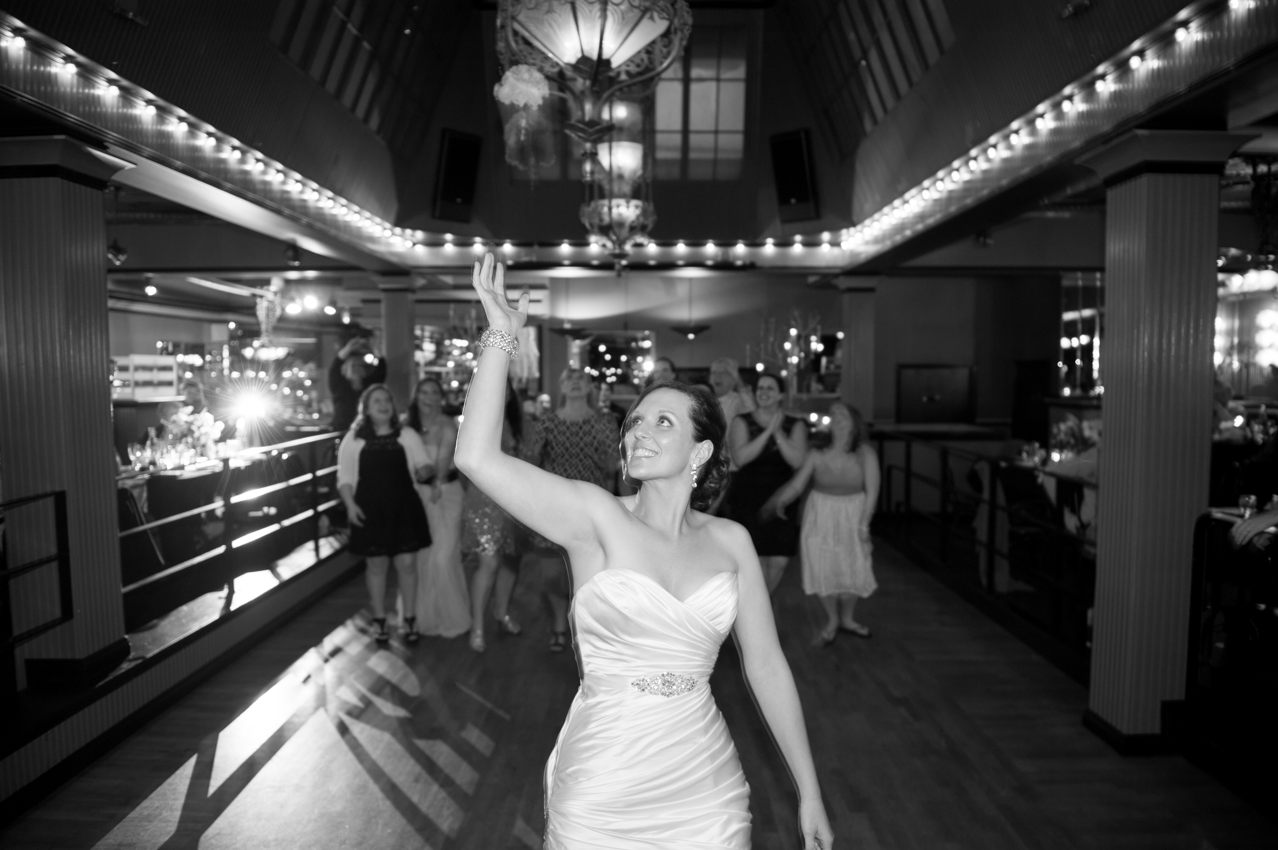 Lake union cafe wedding