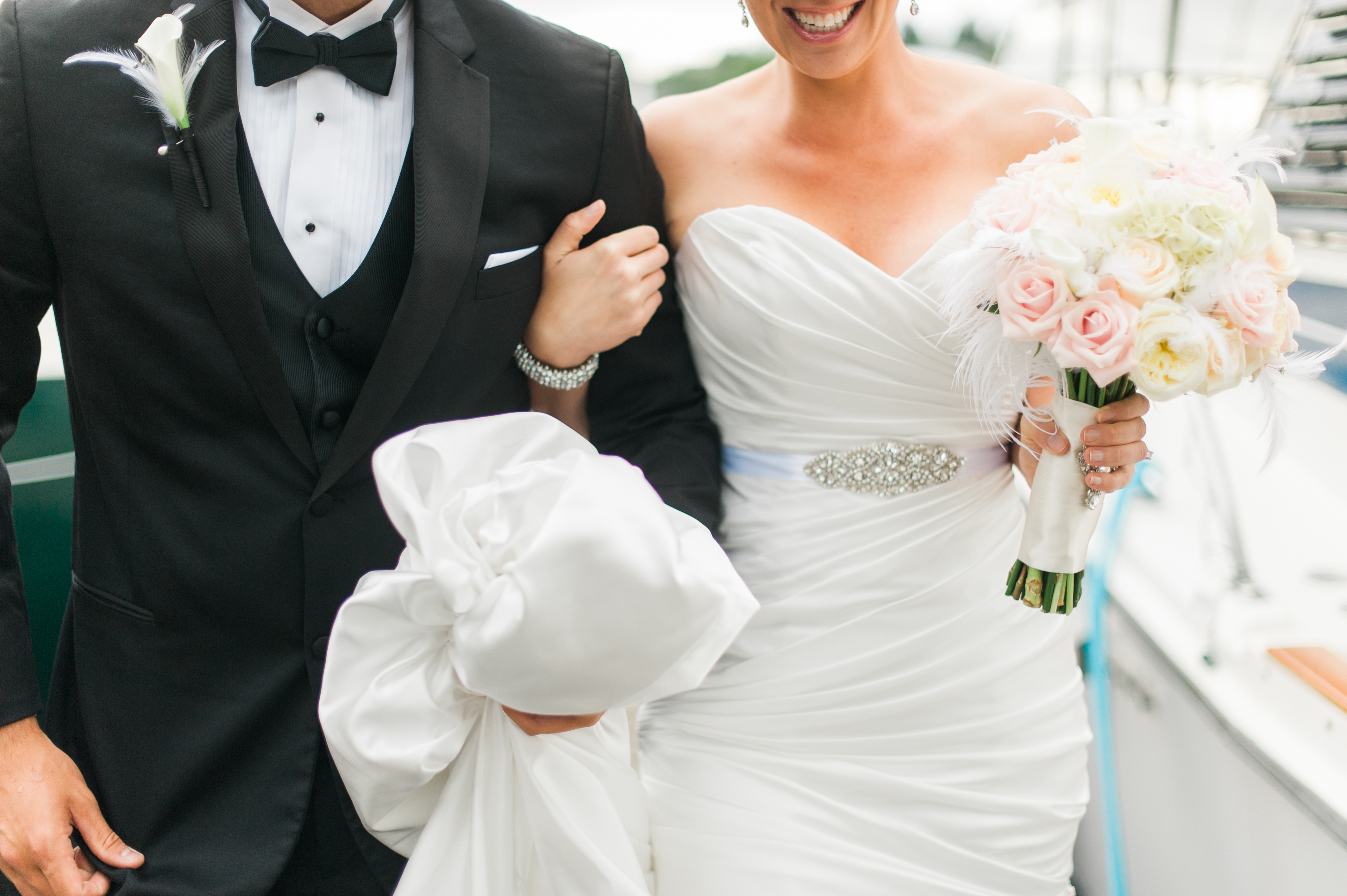 Lake union cafe wedding