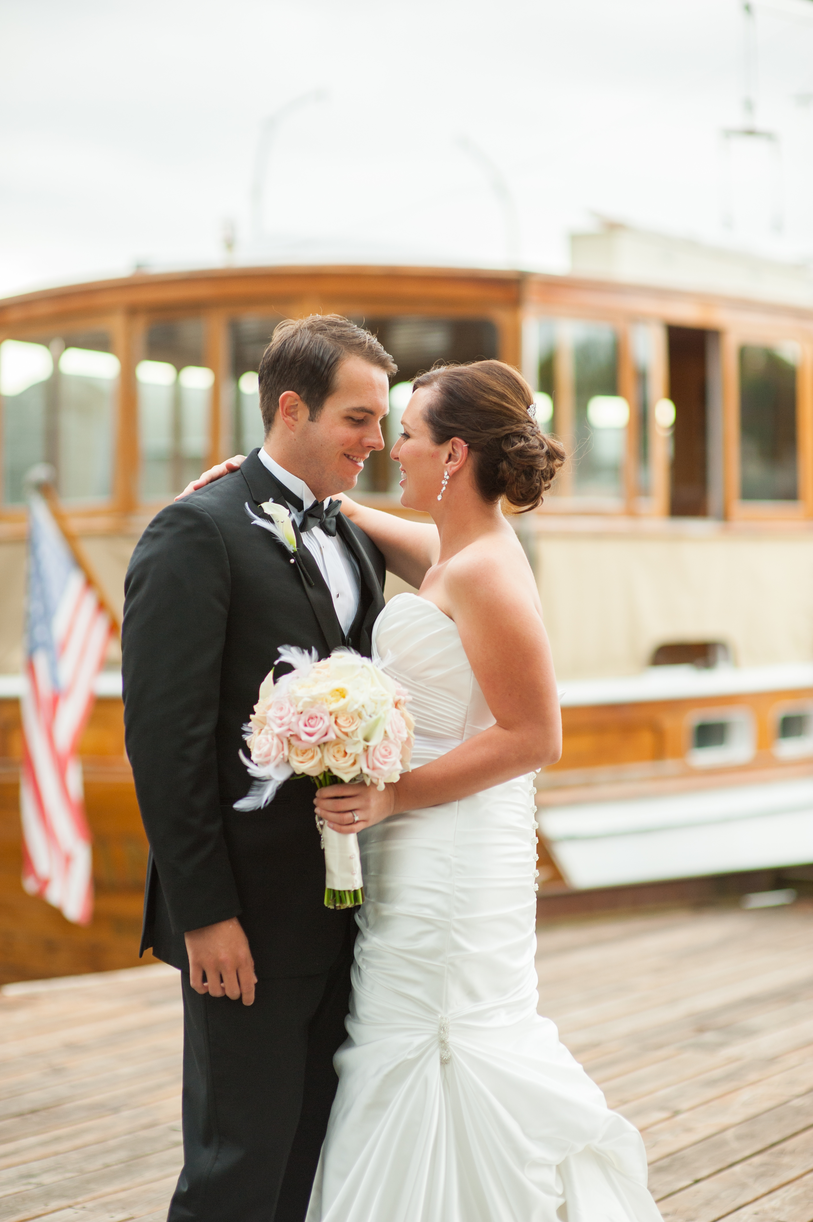 Lake union cafe wedding