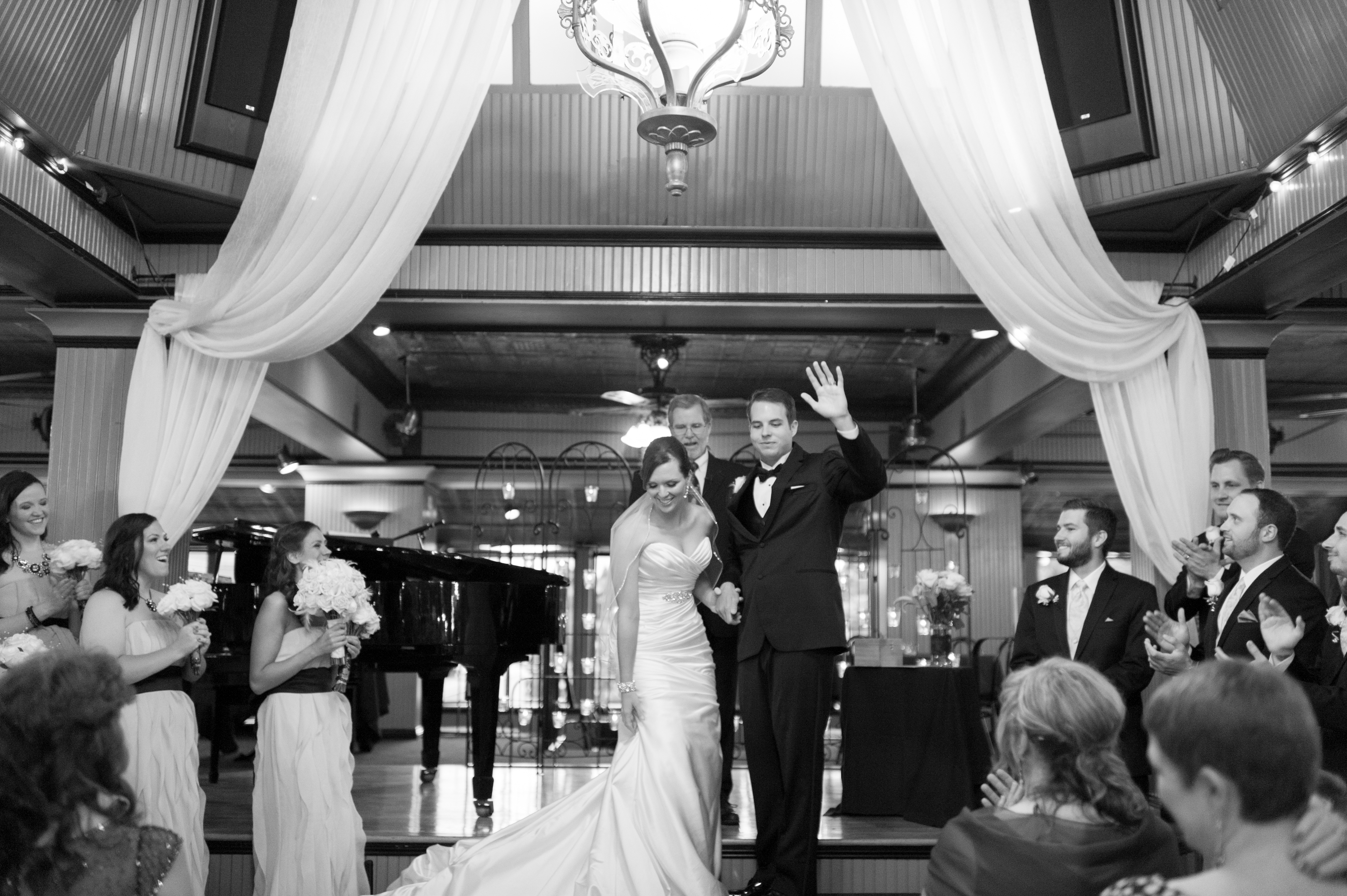 Lake union cafe wedding