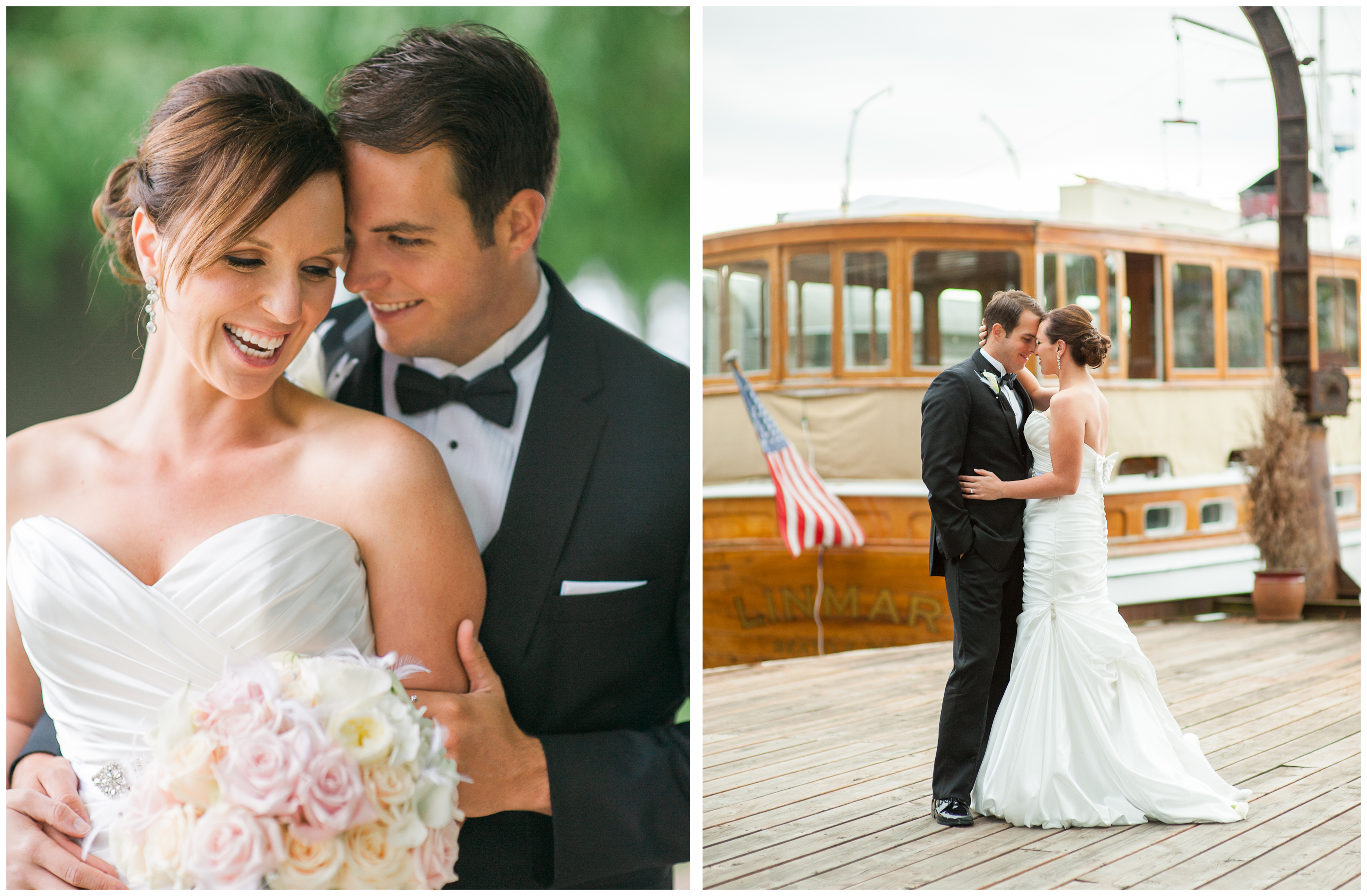 Lake union cafe wedding