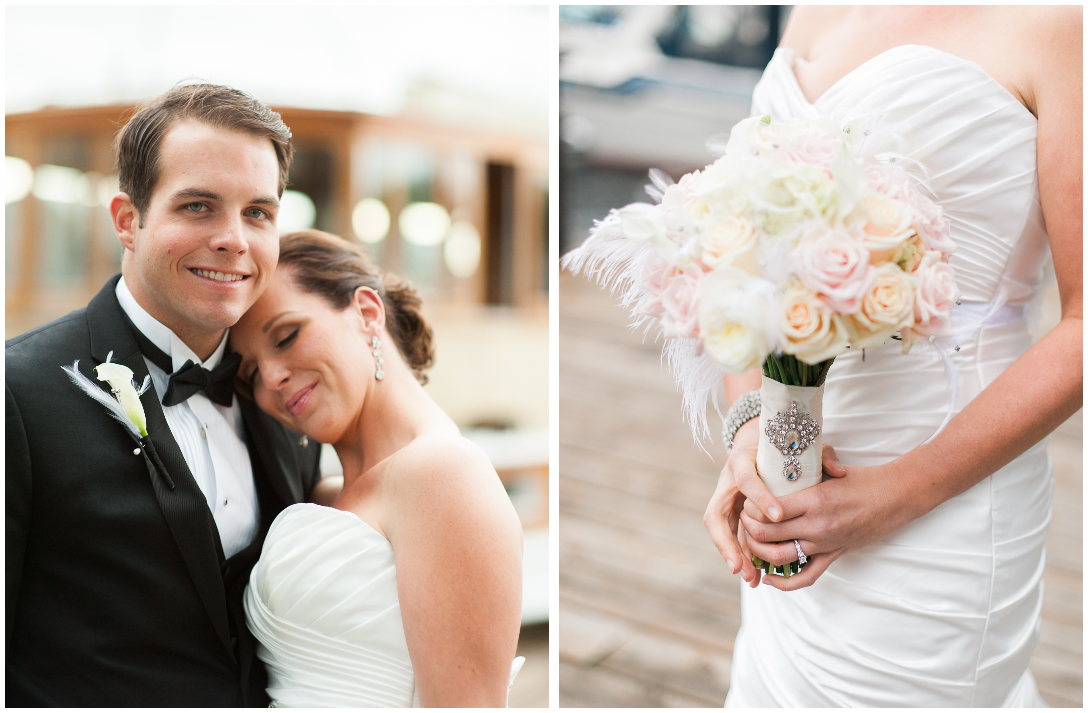 Lake union cafe wedding