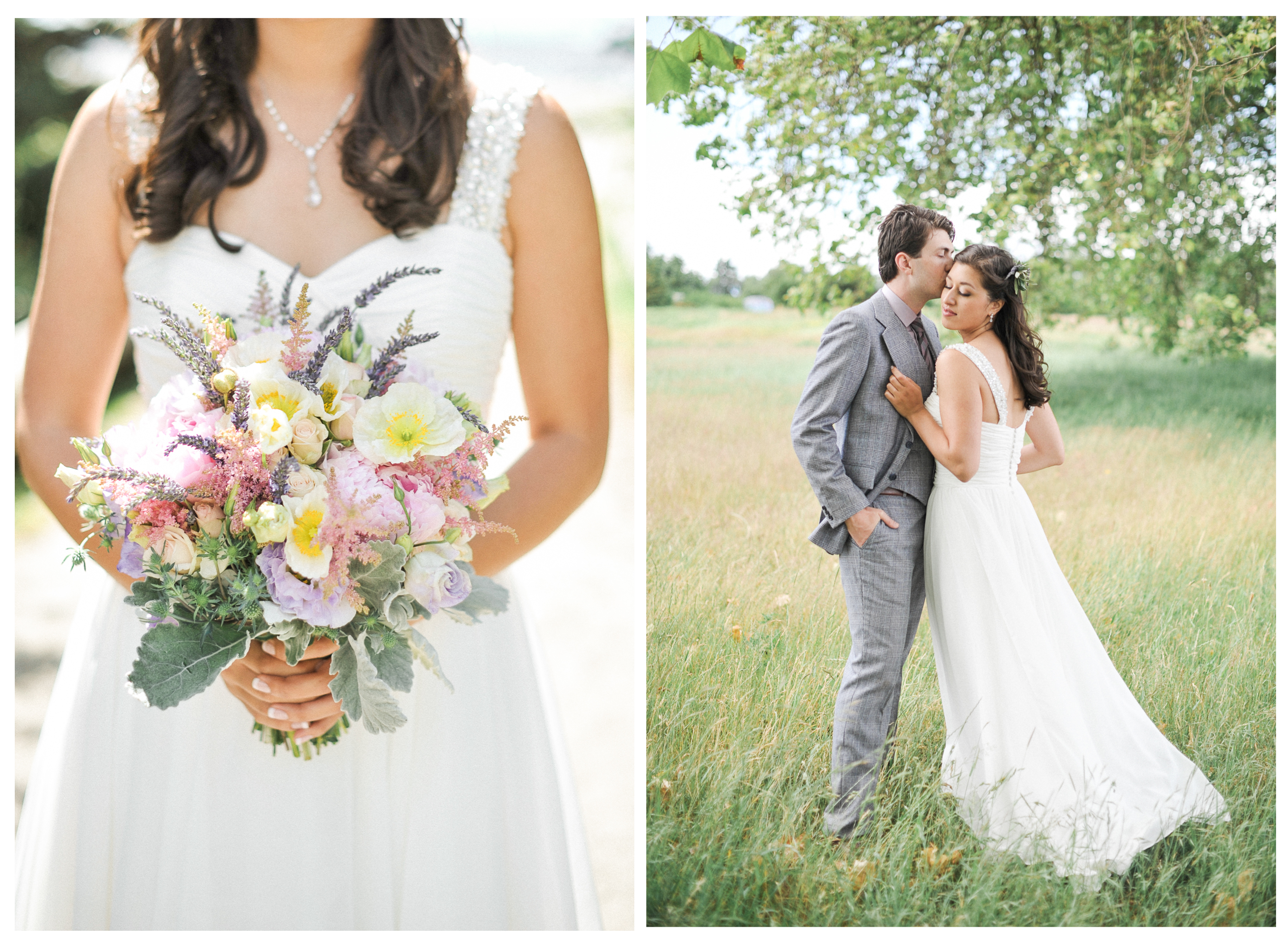 golden gardens wedding seattle film photography