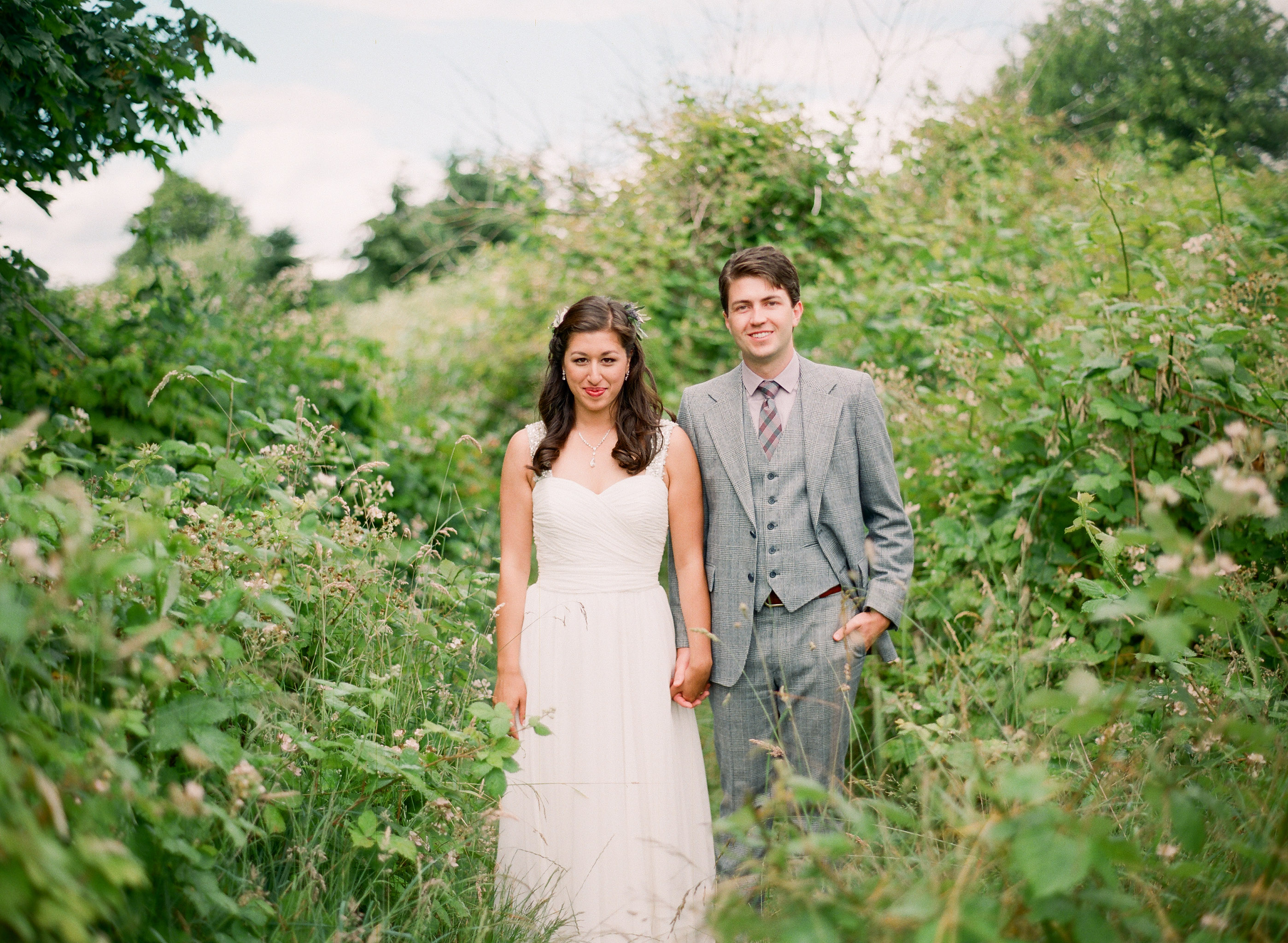 golden gardens wedding seattle film photography