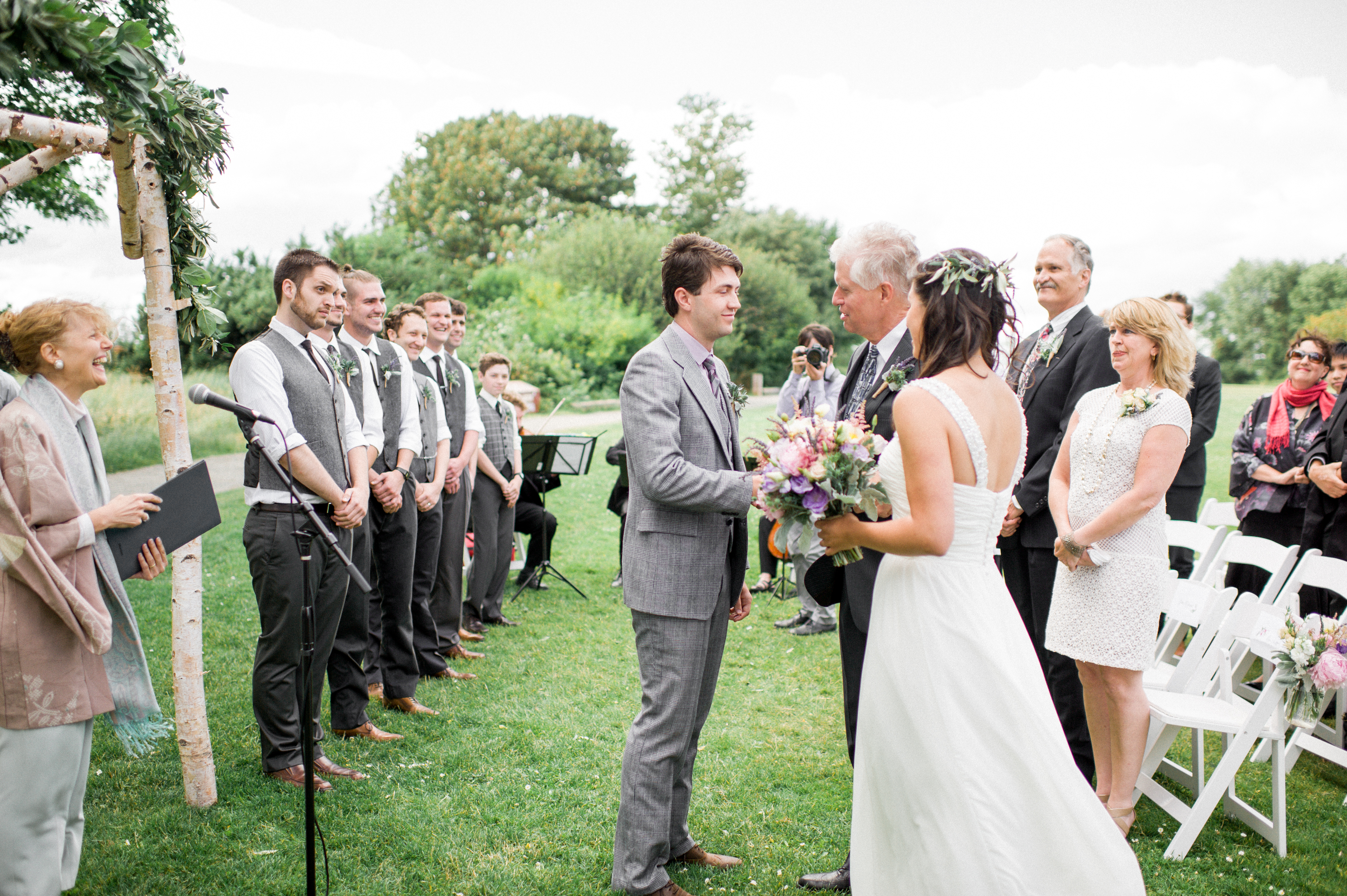 golden gardens wedding seattle