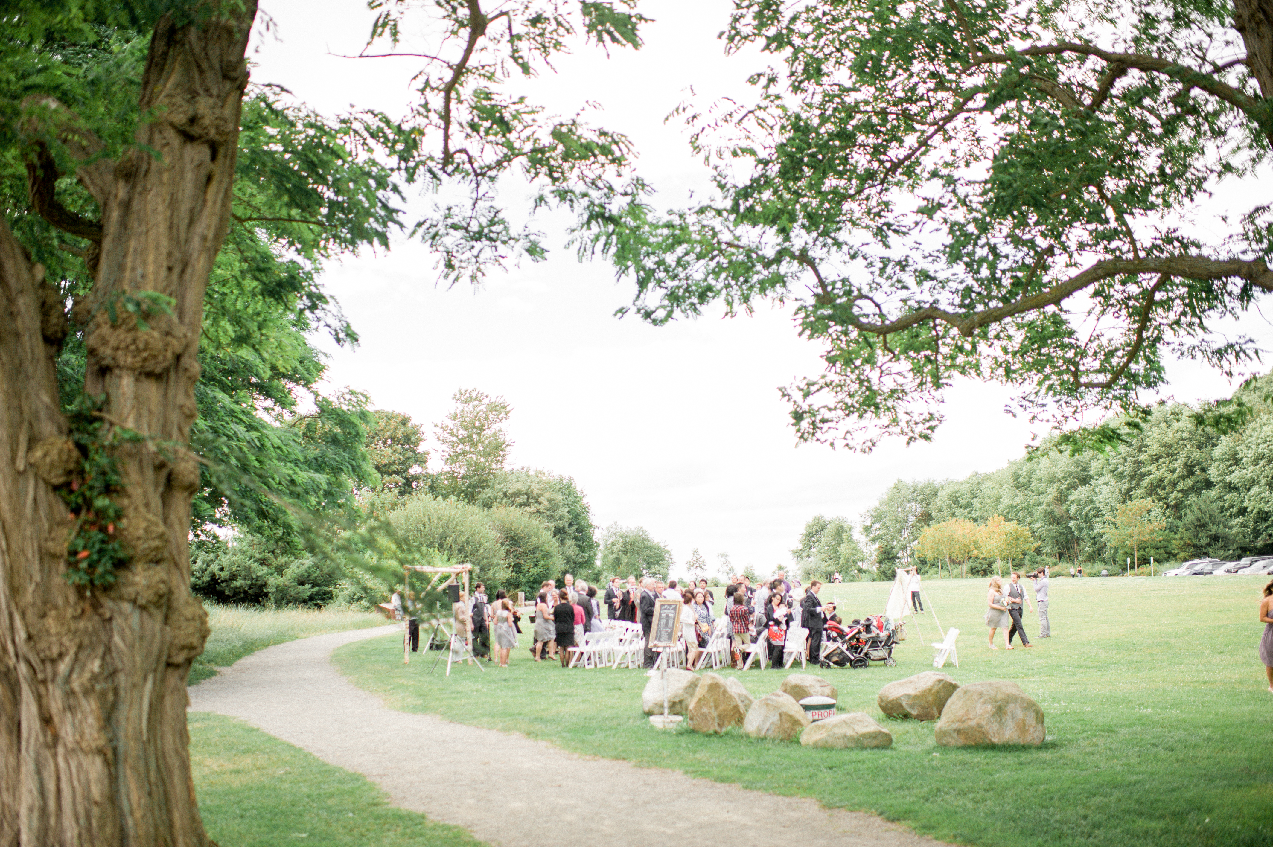 golden gardens wedding seattle film photography