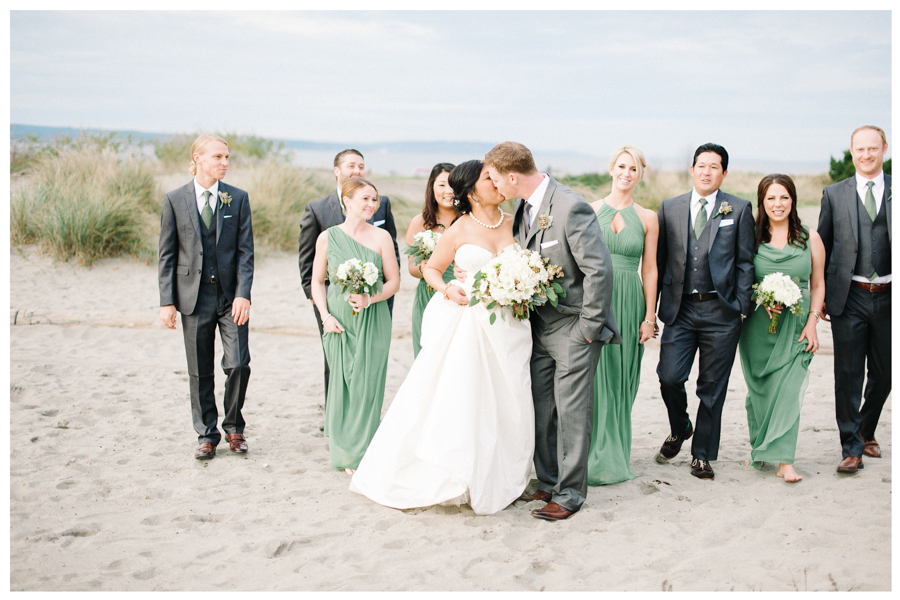 golden gardens wedding film photography seattle 