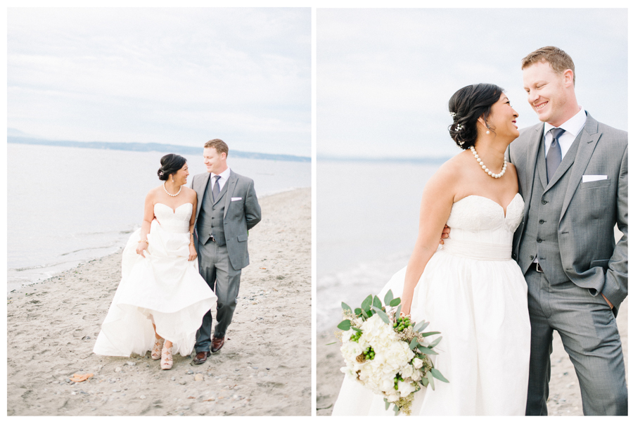 golden gardens wedding film photography seattle 