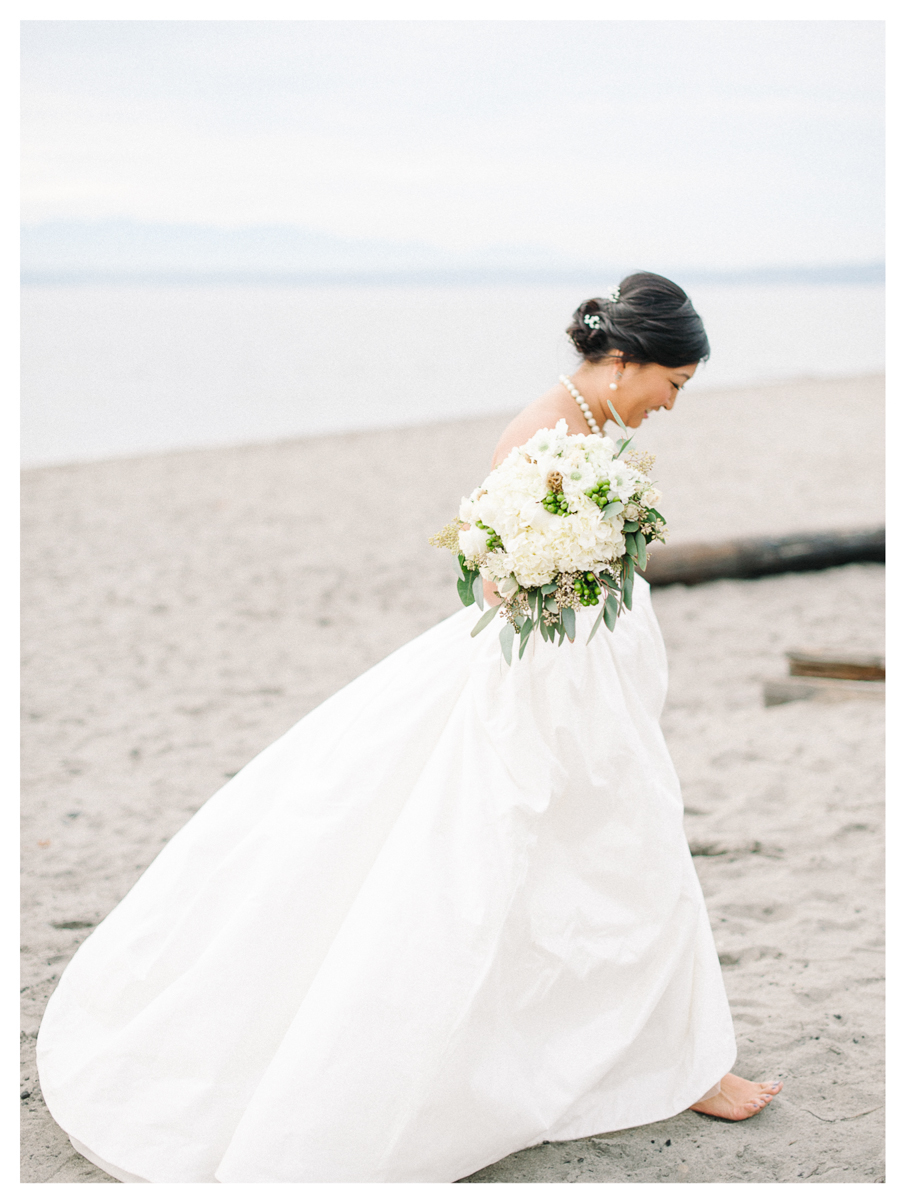 golden gardens wedding film photography seattle 