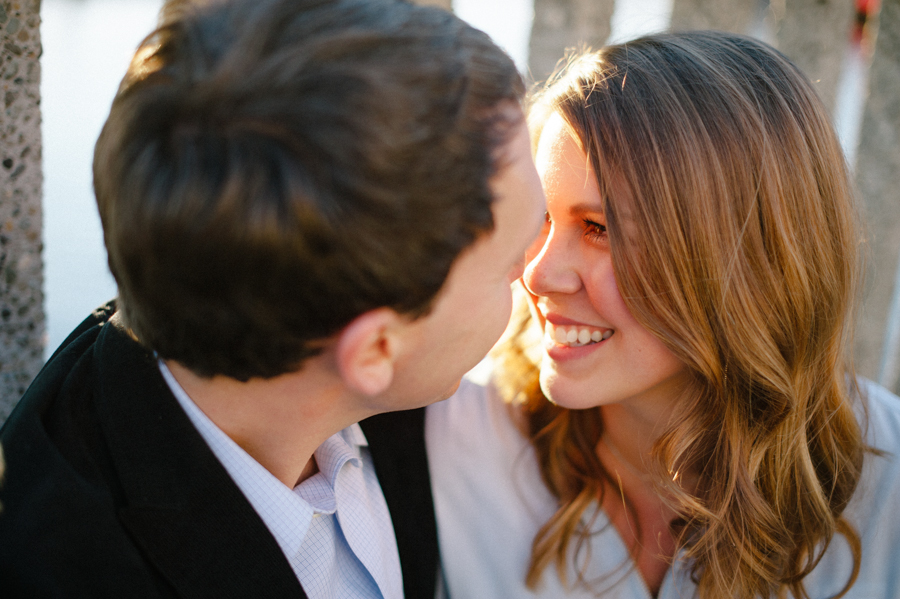 Seattle waterfront engagement session