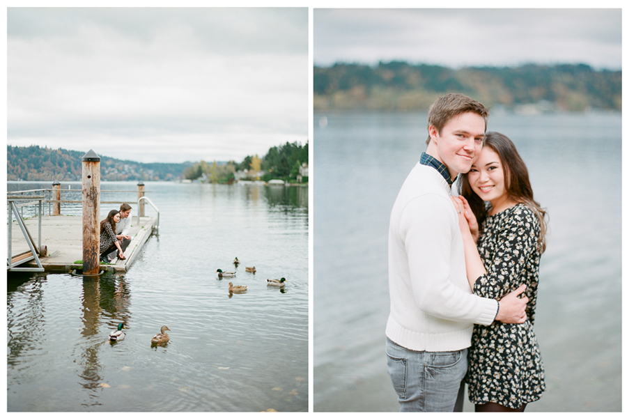 lake sammamish engagement session film