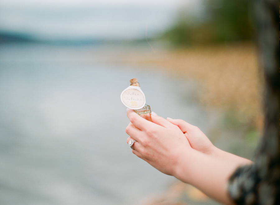 Seattle Film Engagement Photos Fall