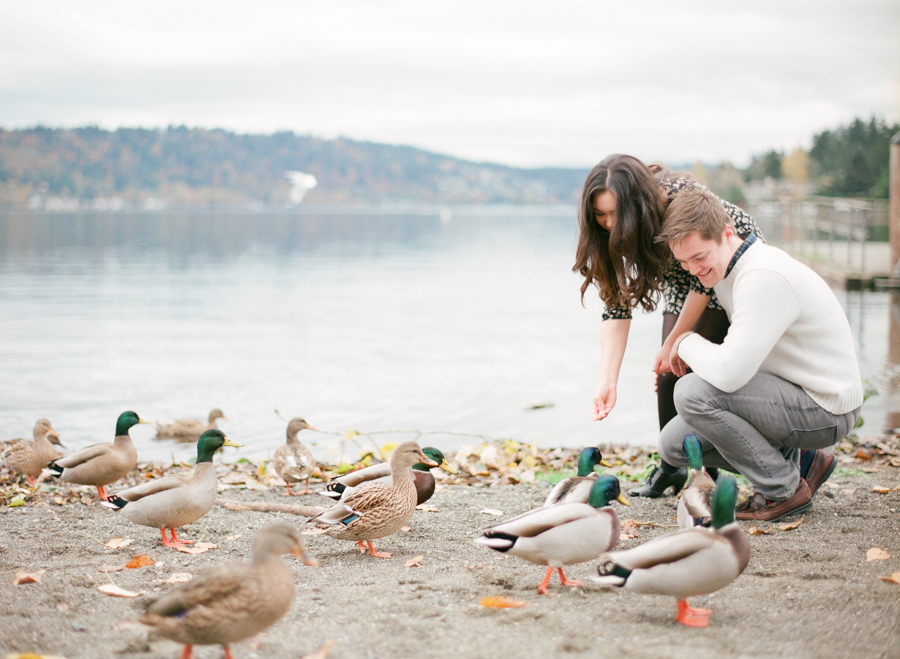 lake sammamish film engagement session seattle