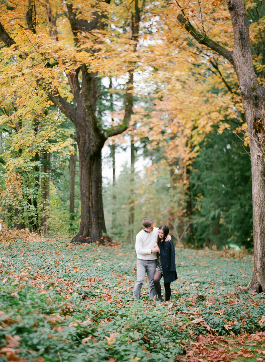 redmond idylwood park fall fuji 400h film