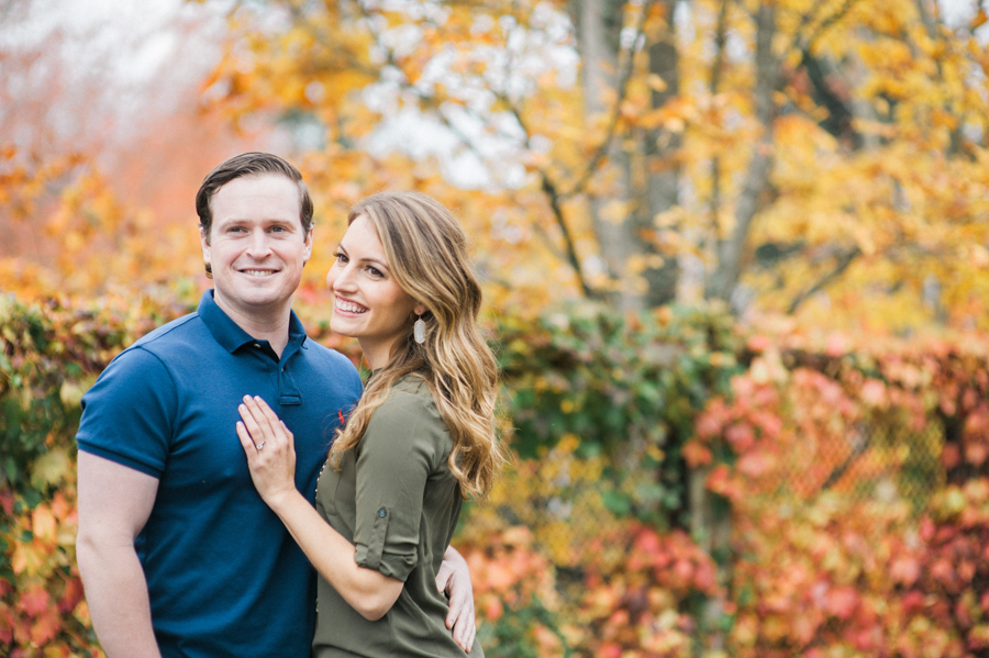 snoqualmie wa foliage engagement photos