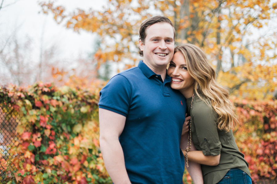 snoqualmie wa foliage engagement photos