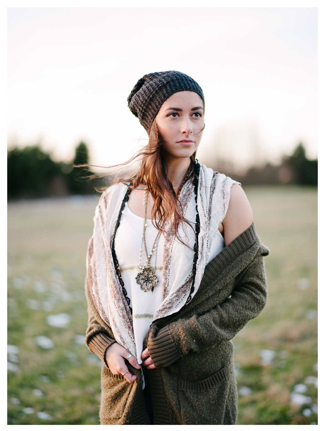 bohemian fashion editorial seattle discovery park photography