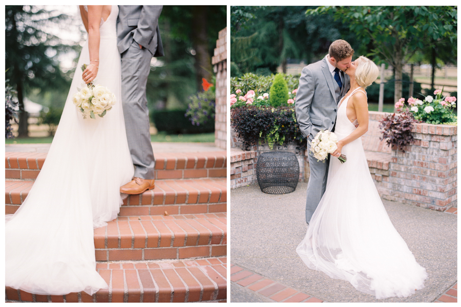 woodinville wedding photography film portra 800