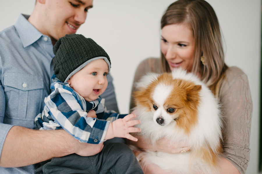 seattle studio baby portraits 6 months