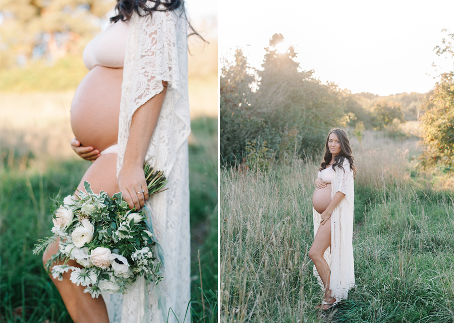 seattle maternity photos discovery park